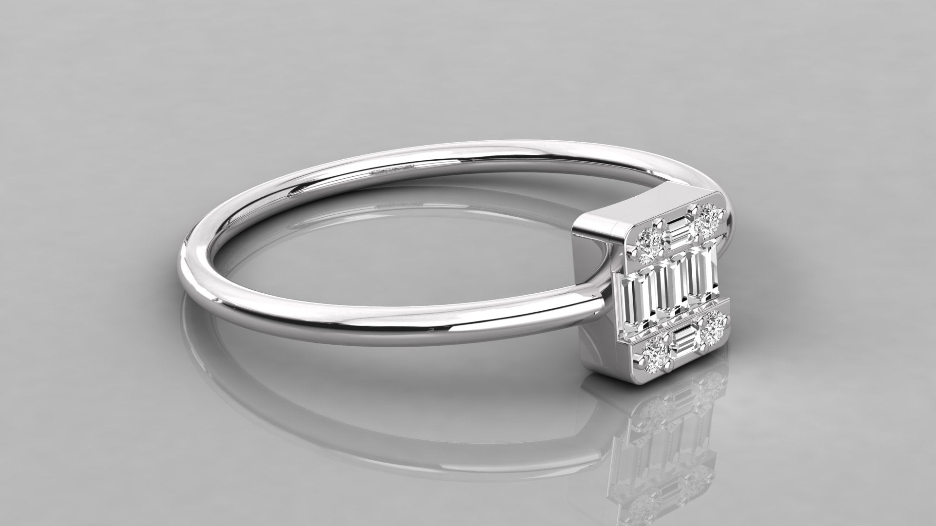 White Gold Ring