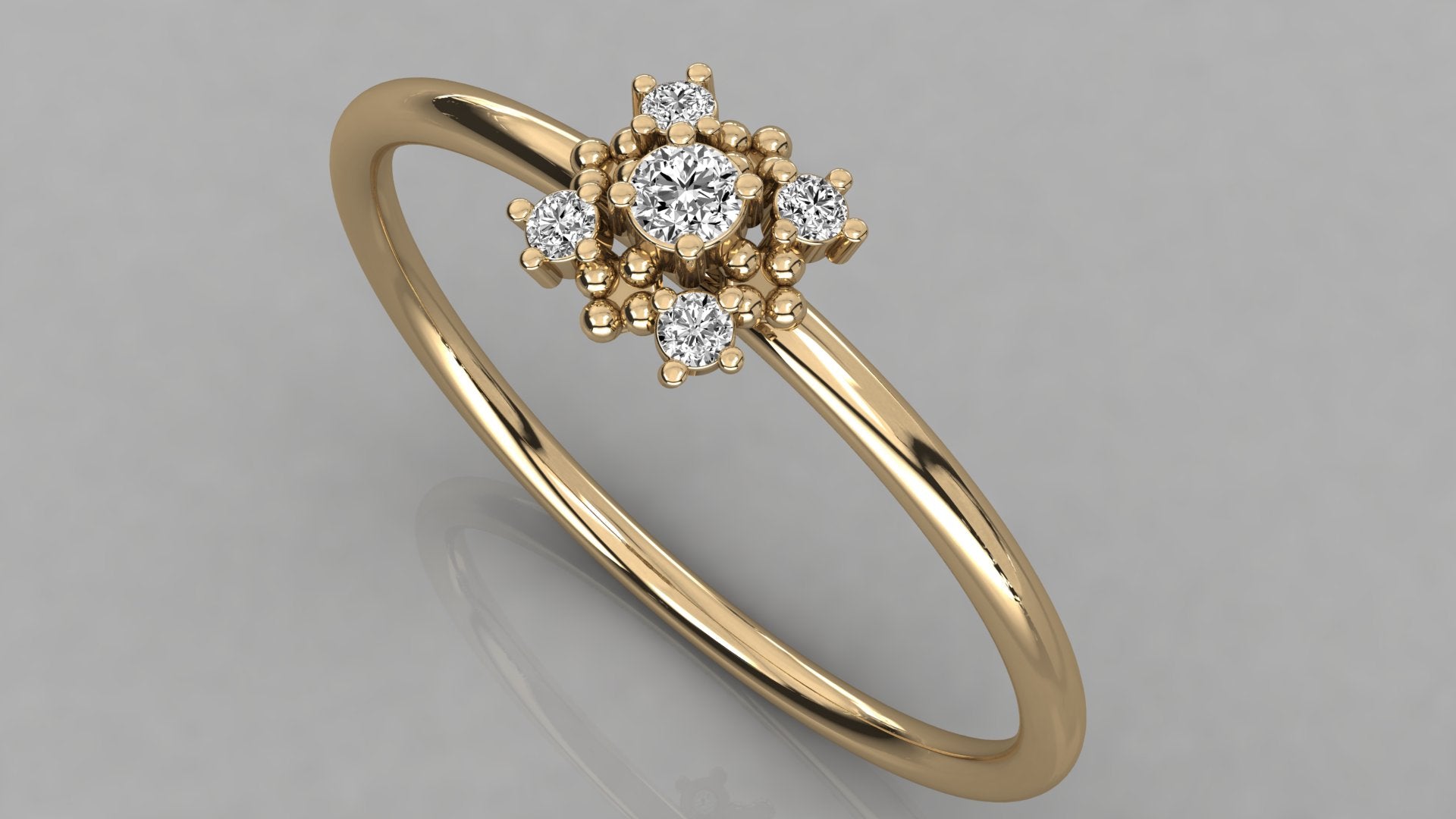 Yellow Gold Ring