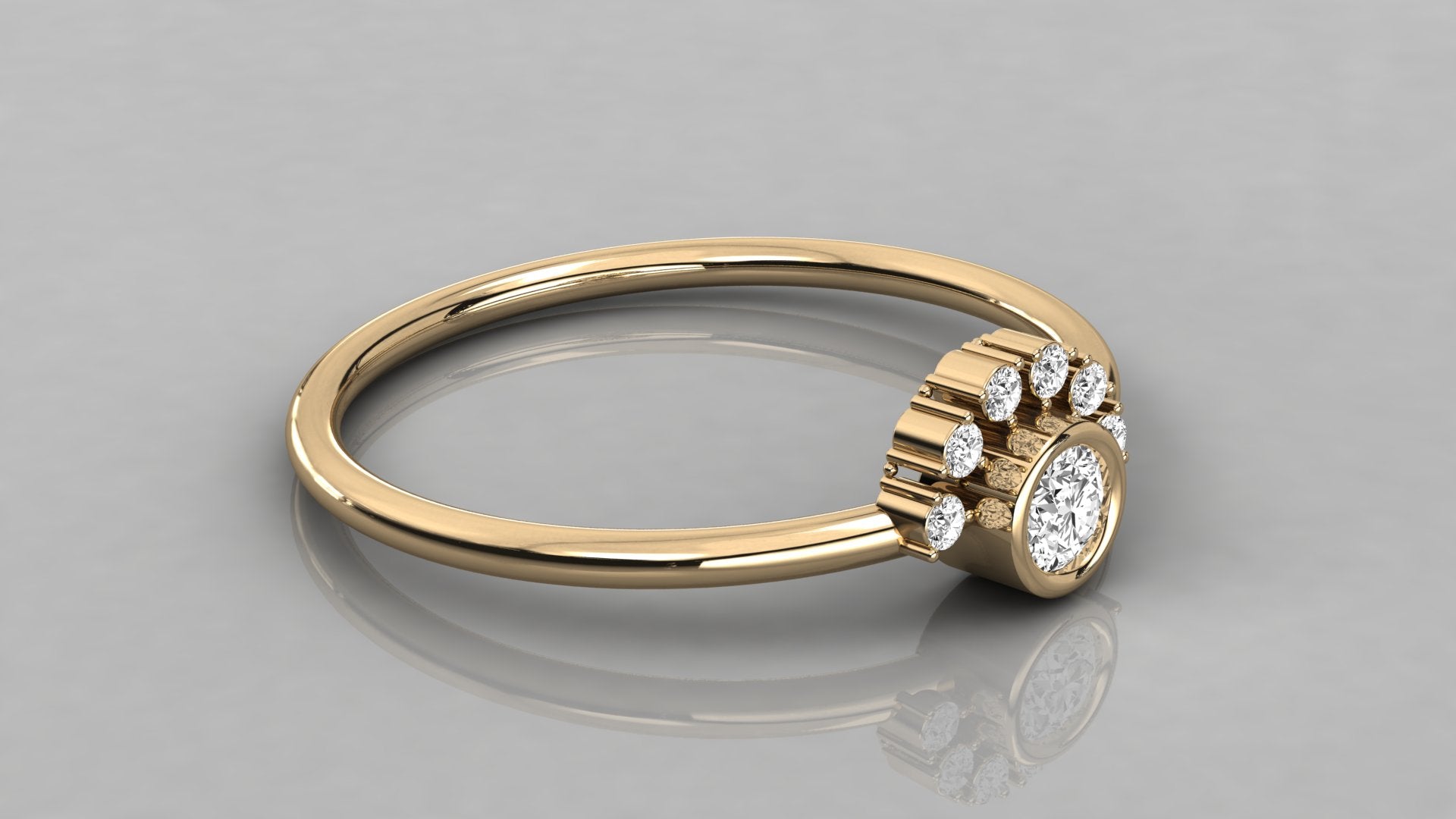 Yellow Gold Ring