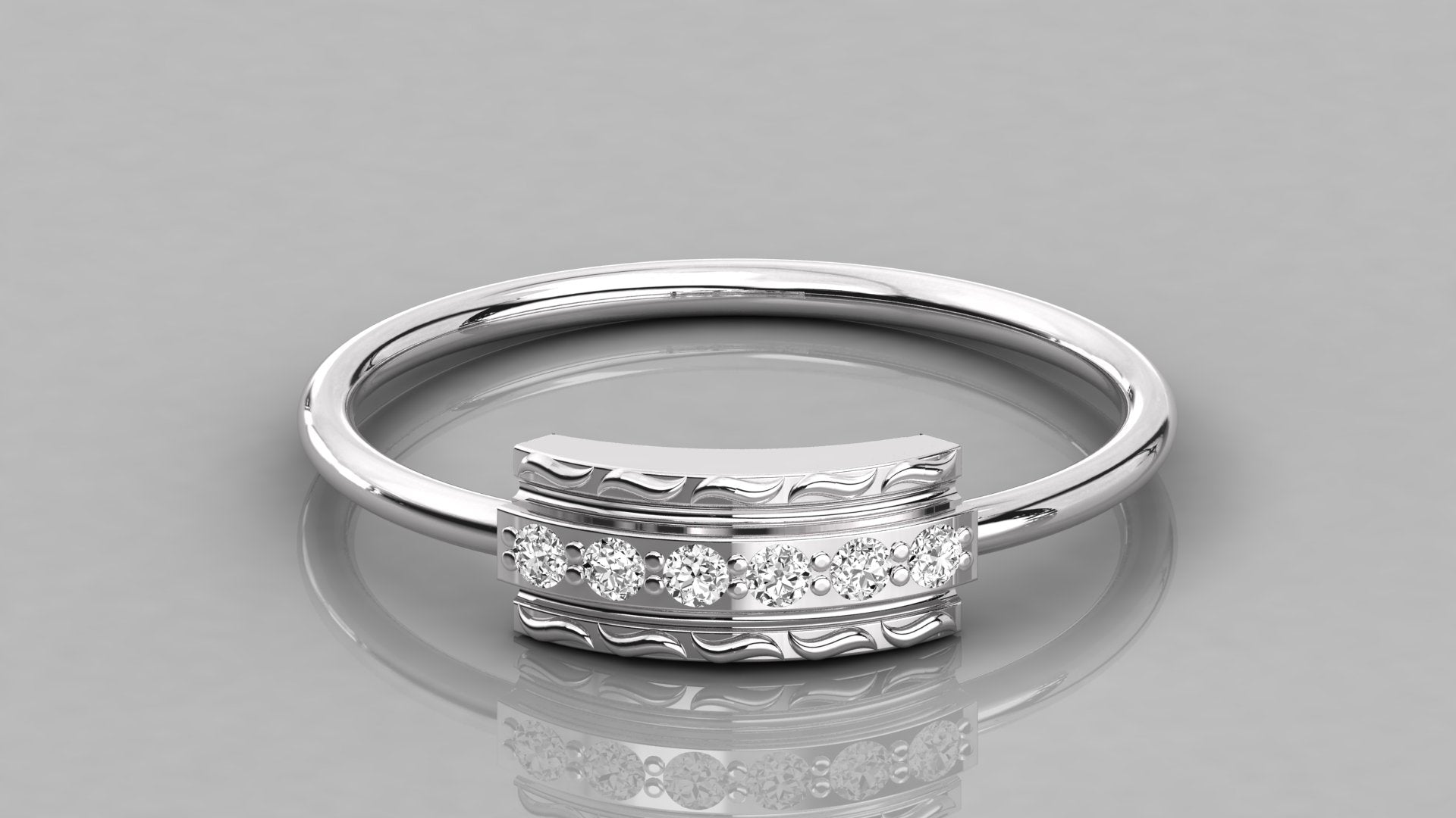 White Gold Ring