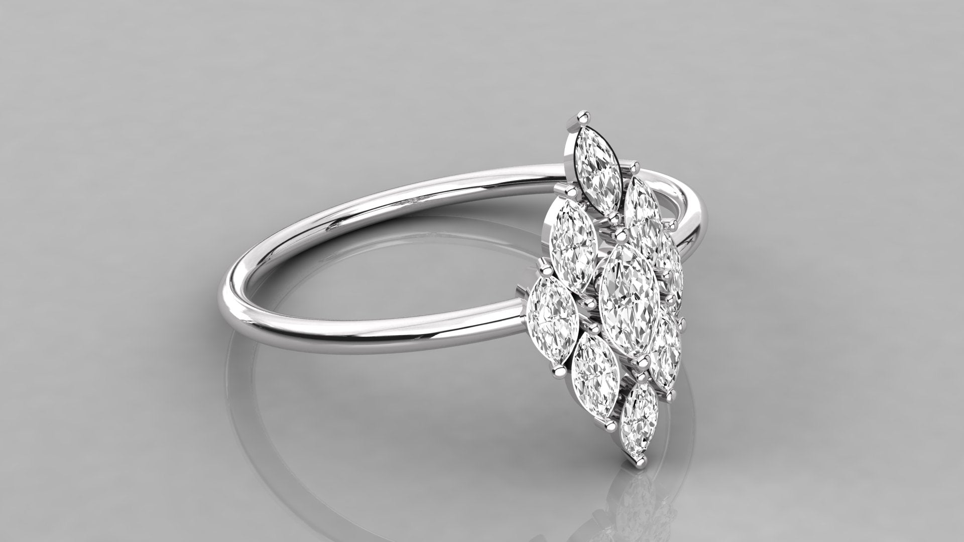 White Gold Ring