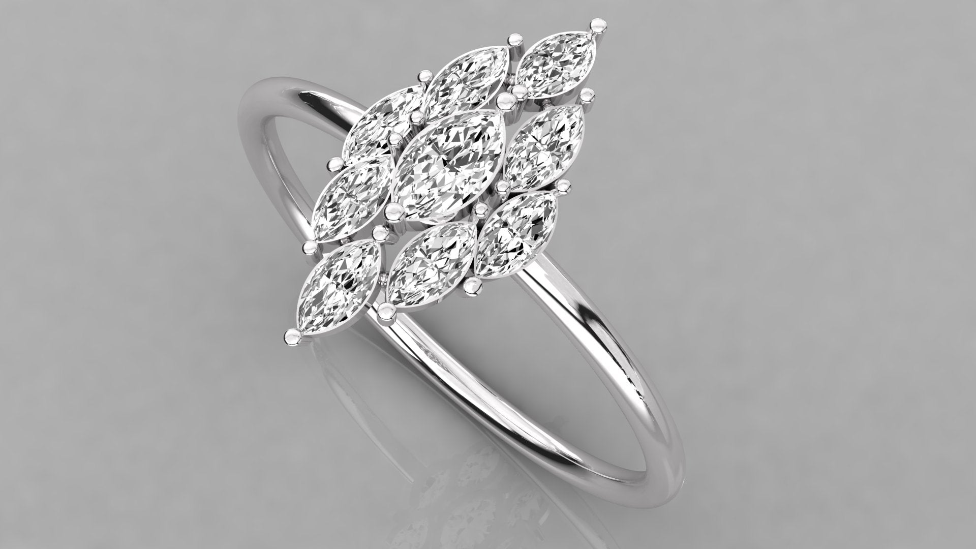 White Gold Ring