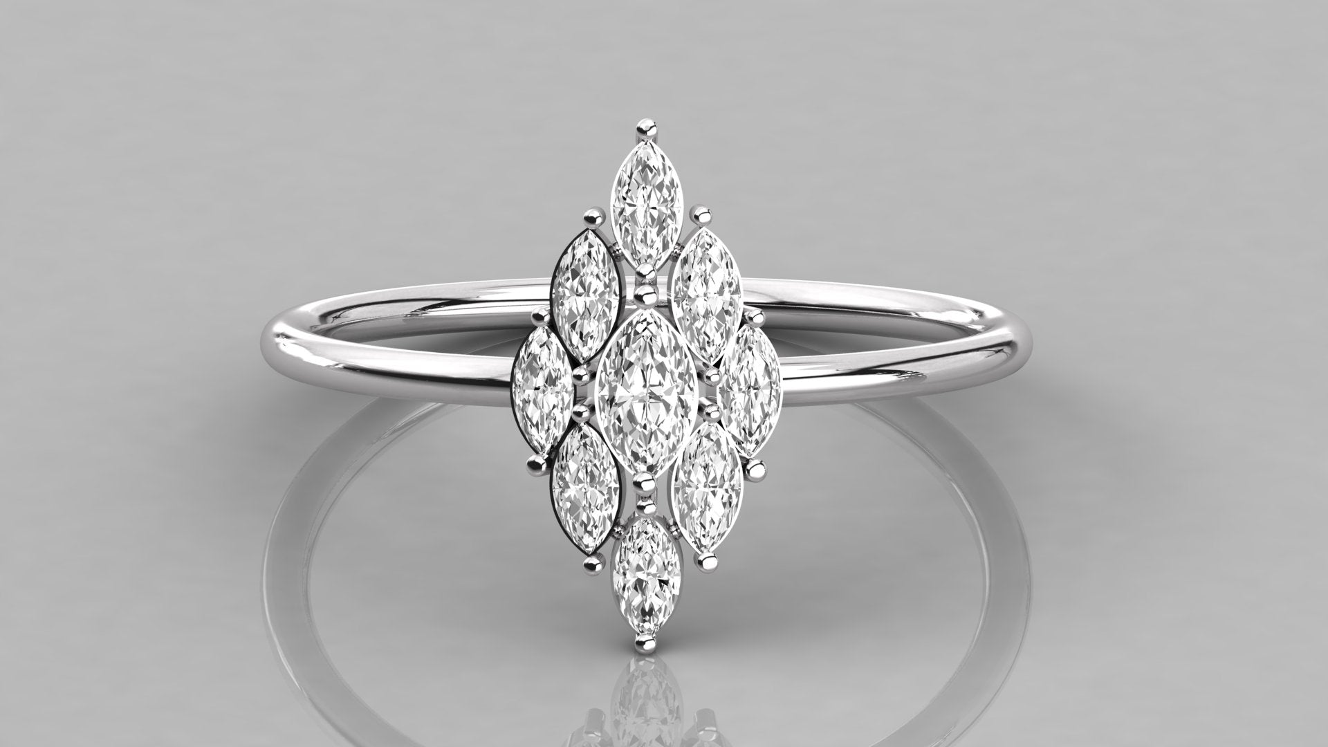 White Gold Ring