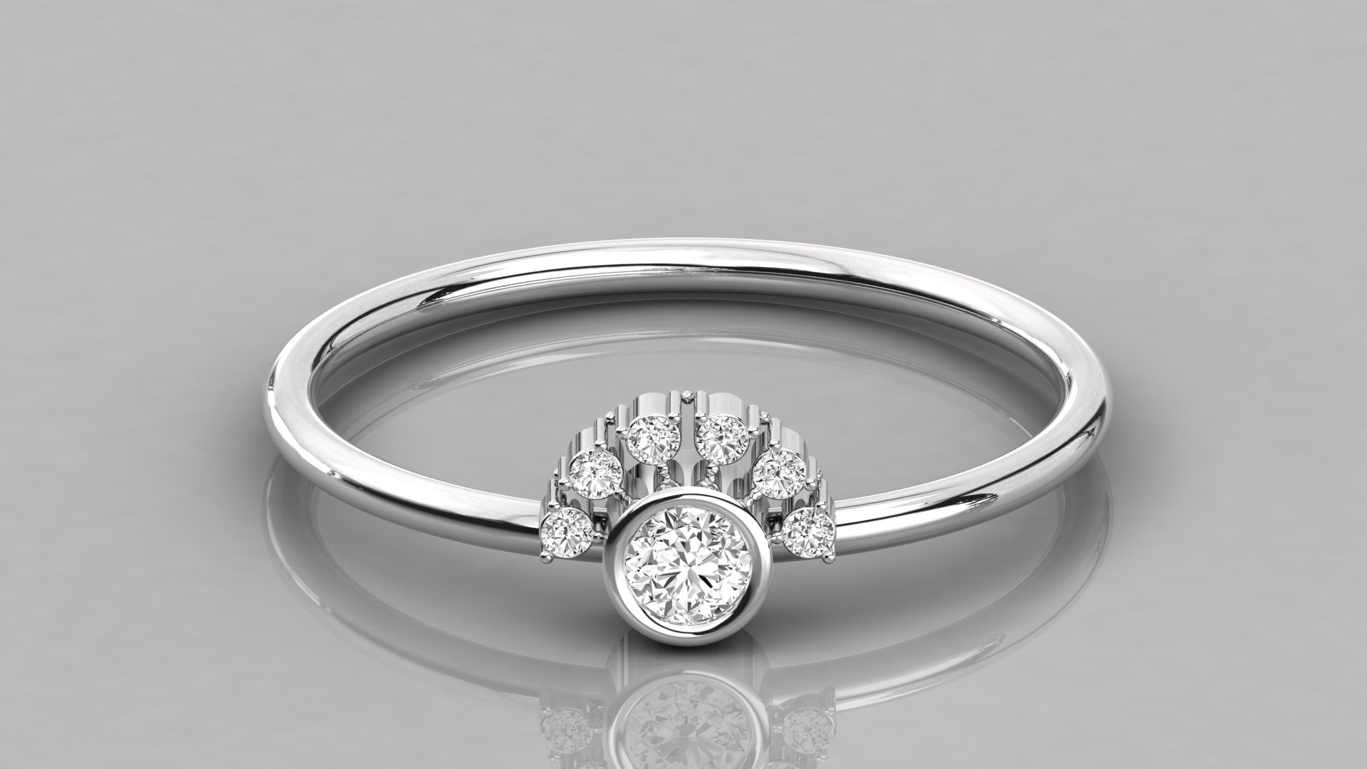 White Gold Ring
