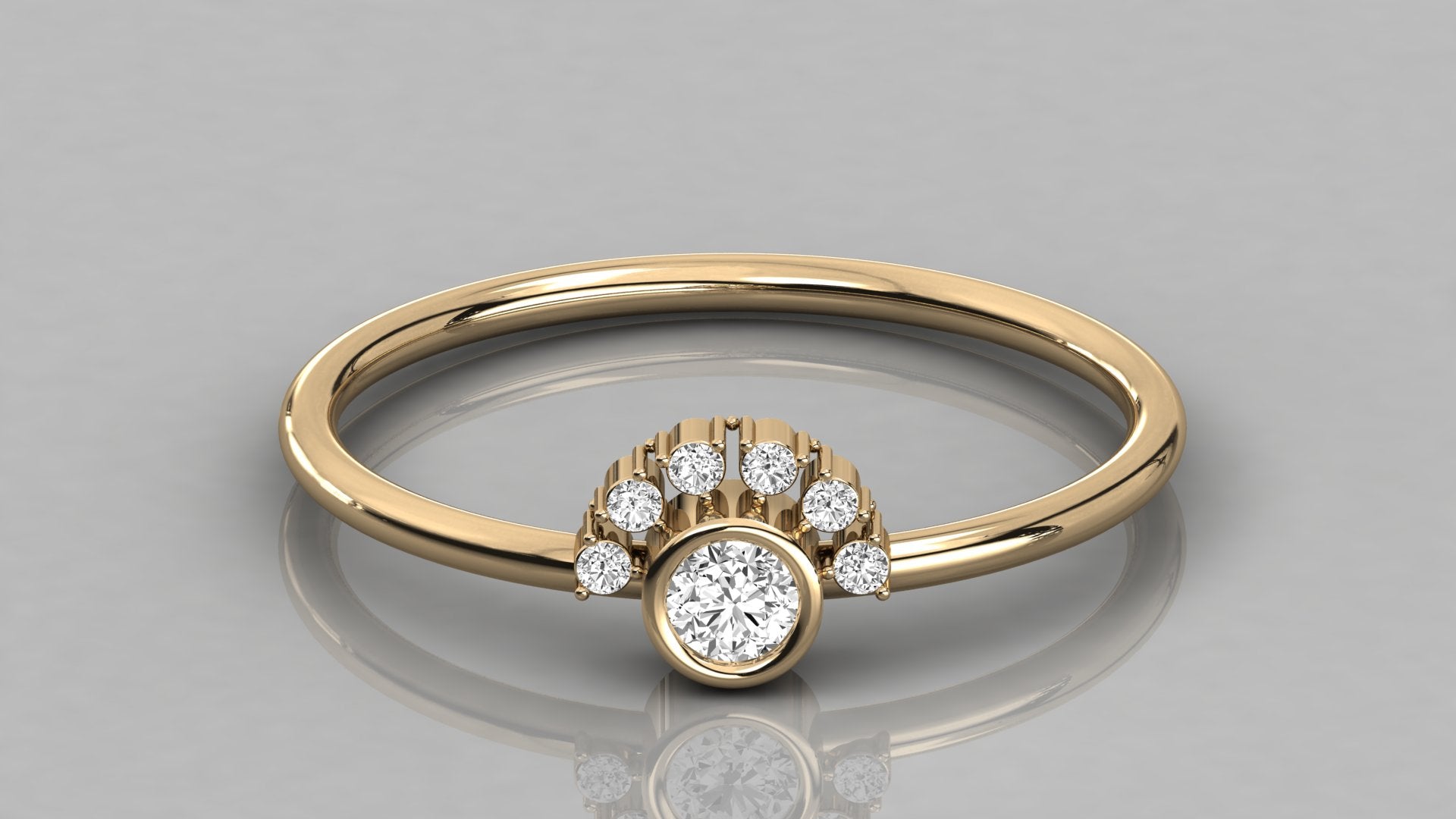 Yellow Gold Ring