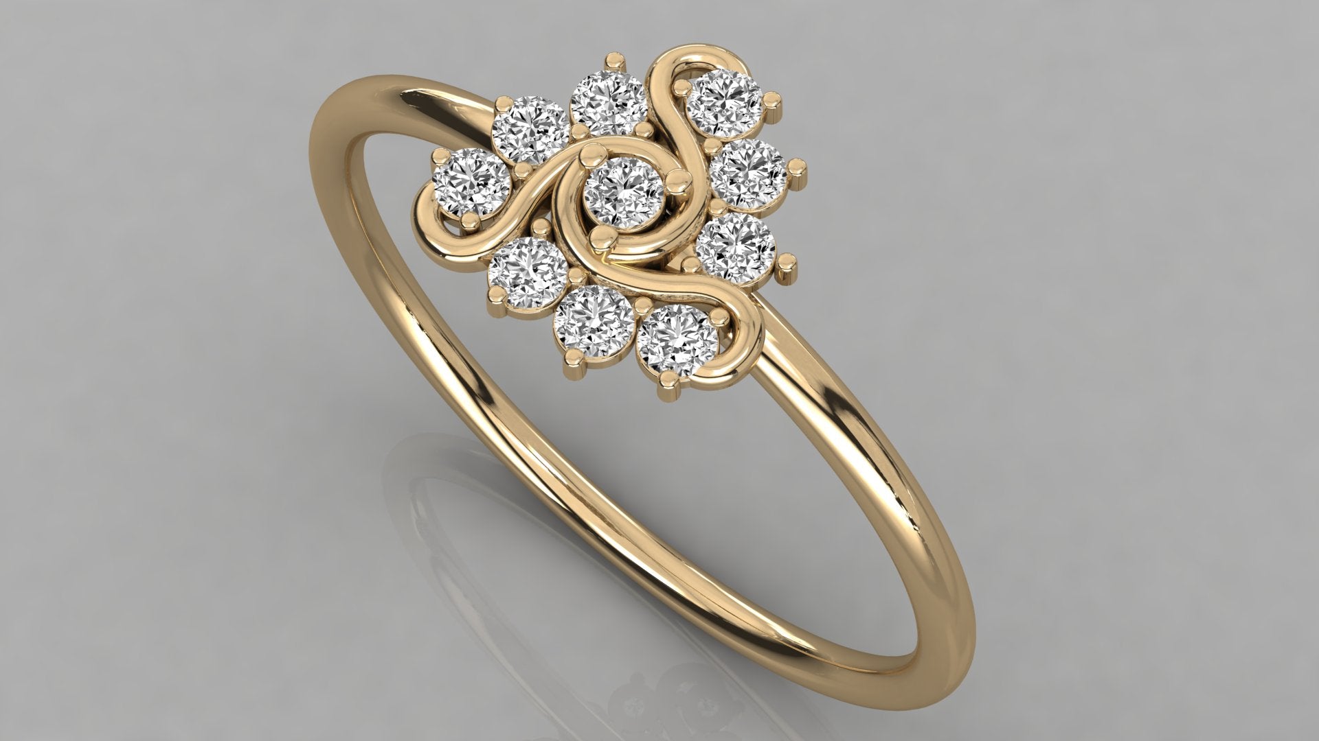 Yellow Gold Ring