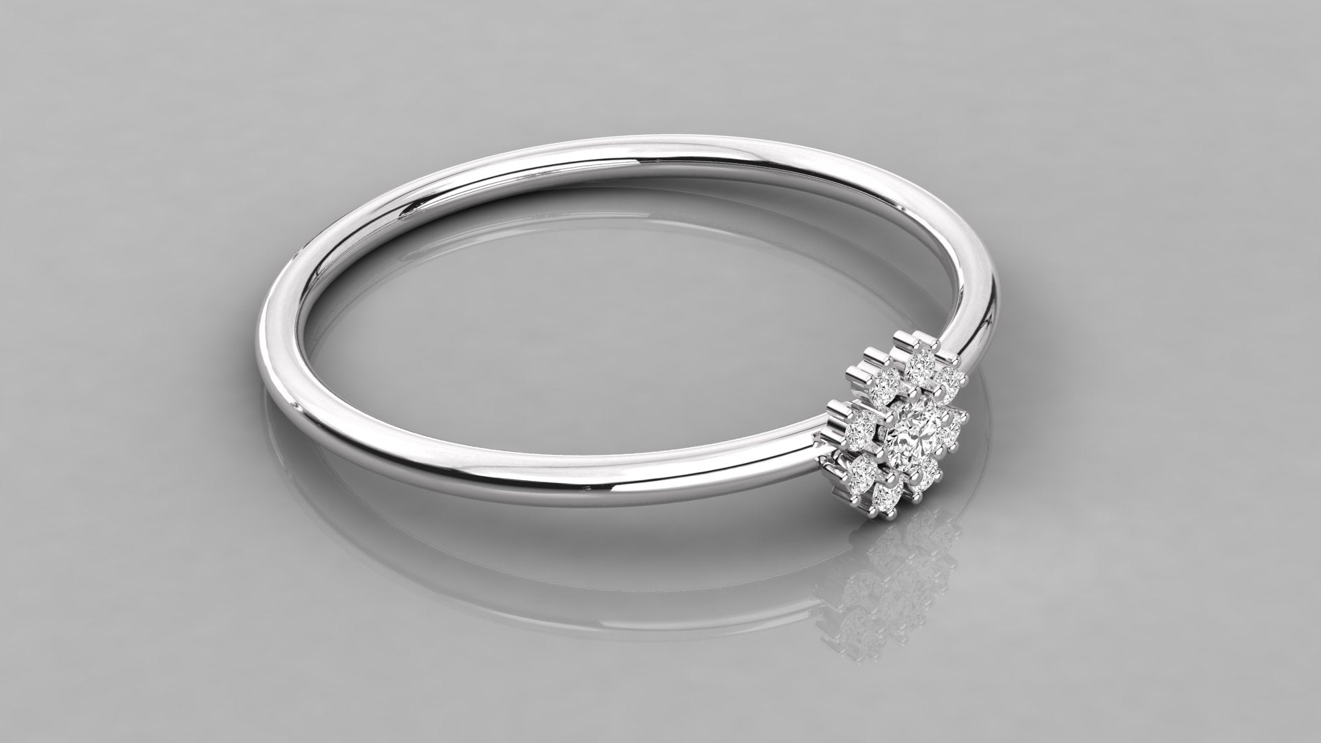 White Gold Ring