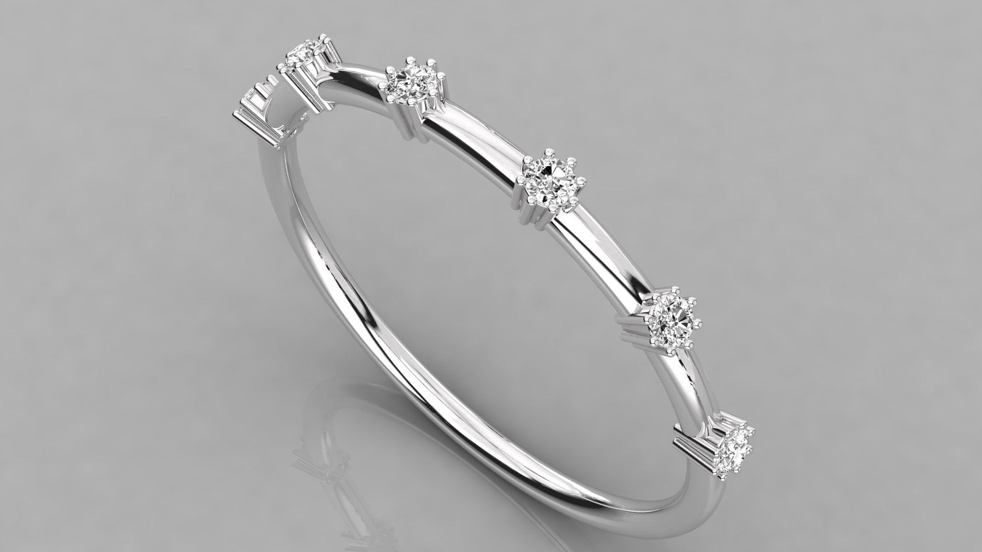White Gold Ring