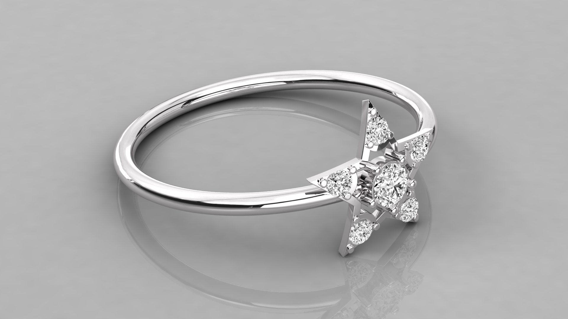 White Gold Ring