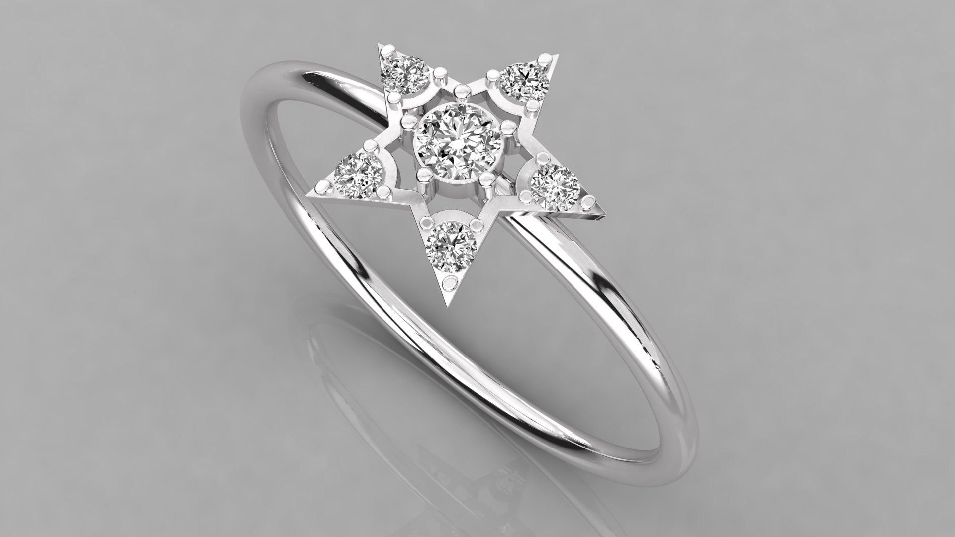 White Gold Ring