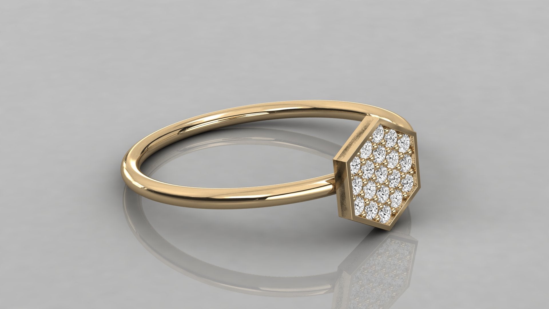 Yellow Gold Ring