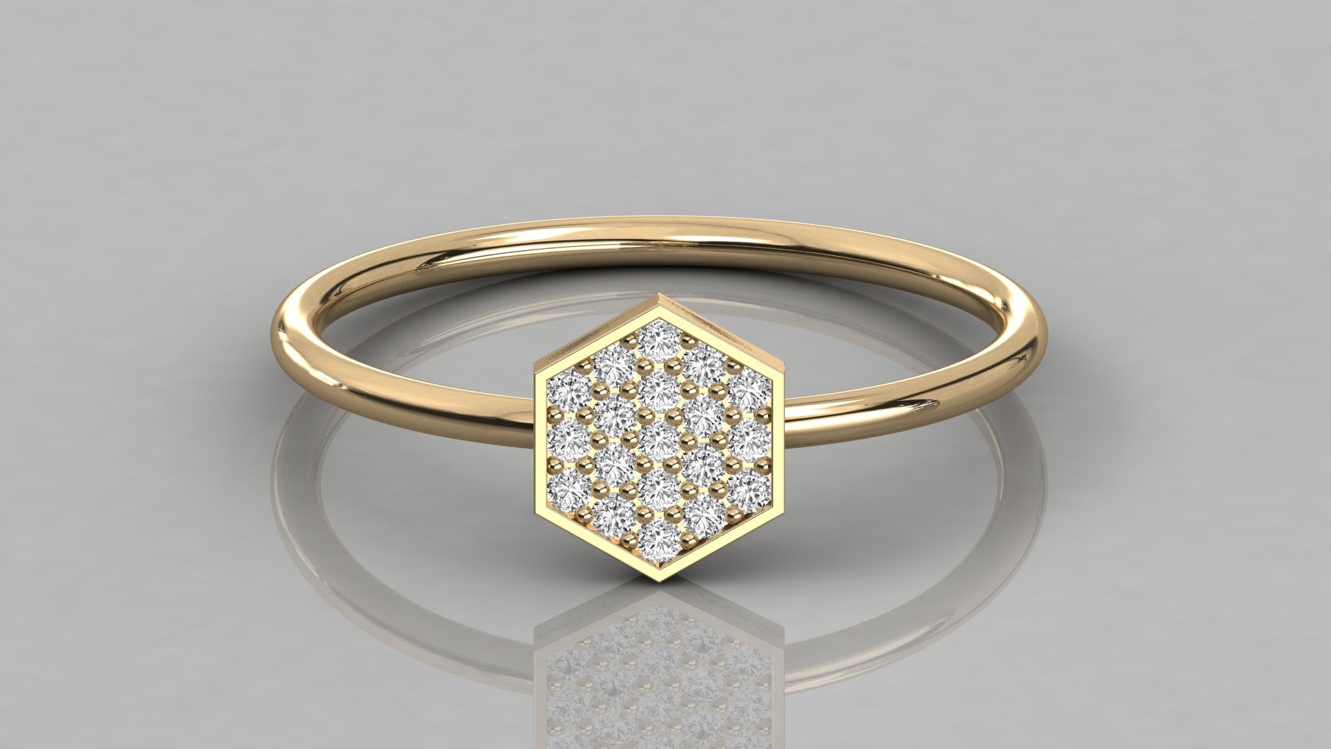 Yellow Gold Ring
