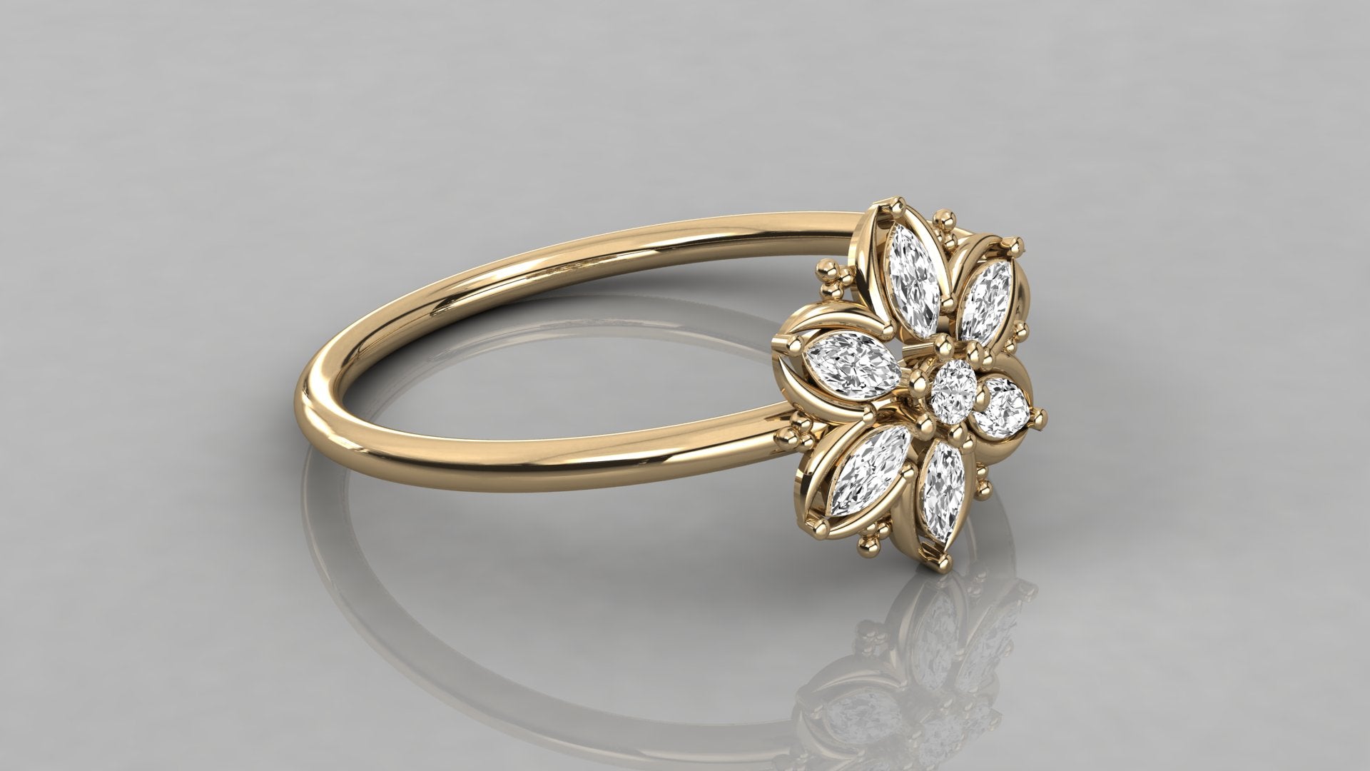Yellow Gold Ring