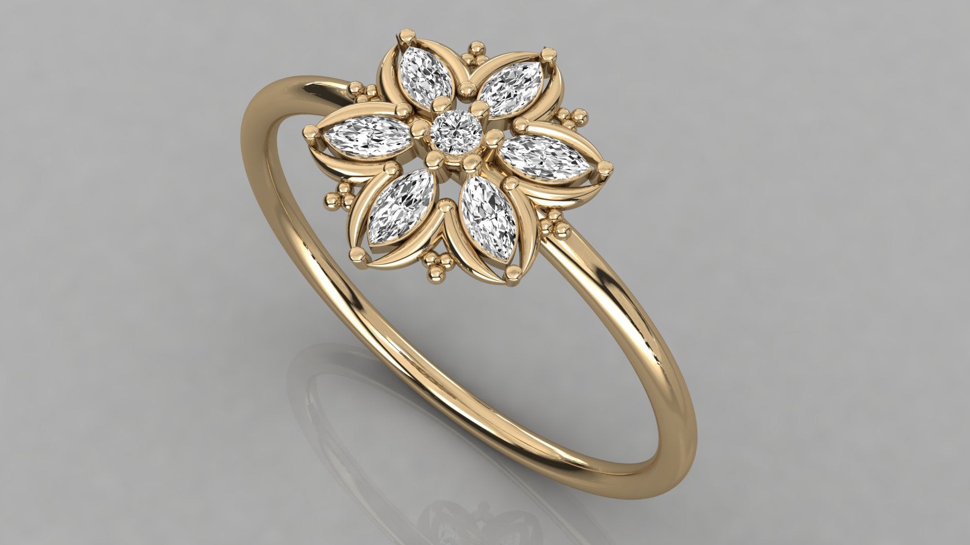 Yellow Gold Ring