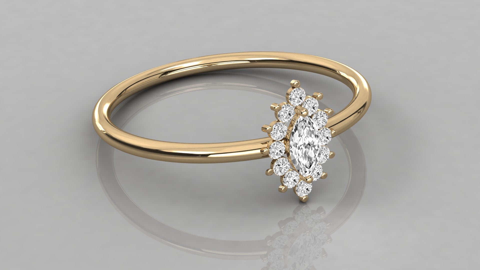 Yellow Gold Ring