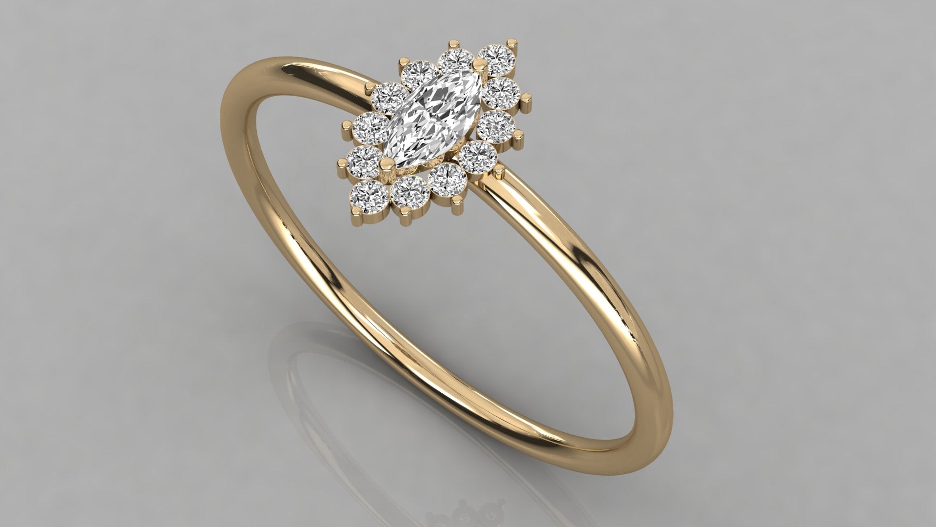 Yellow Gold Ring