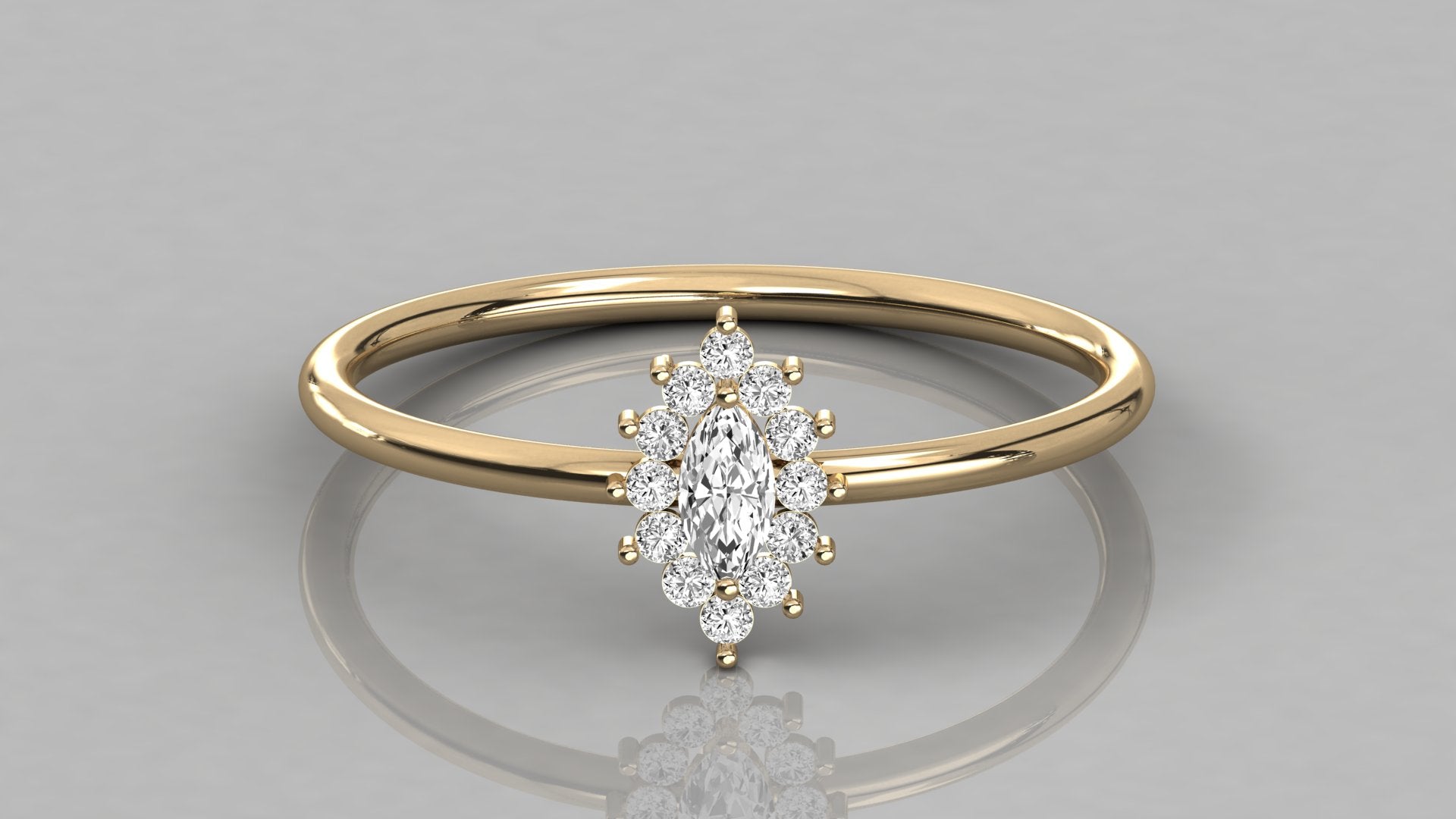Yellow Gold Ring