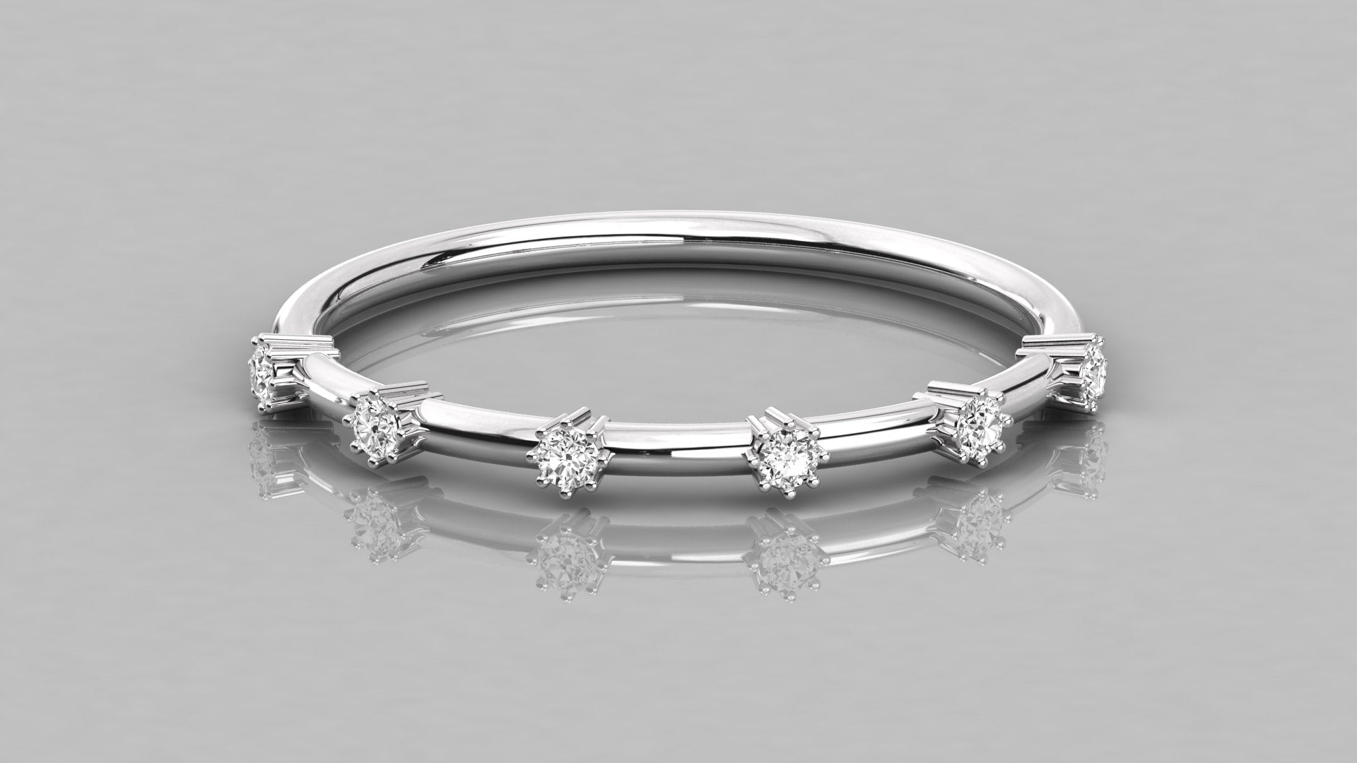 White Gold Ring