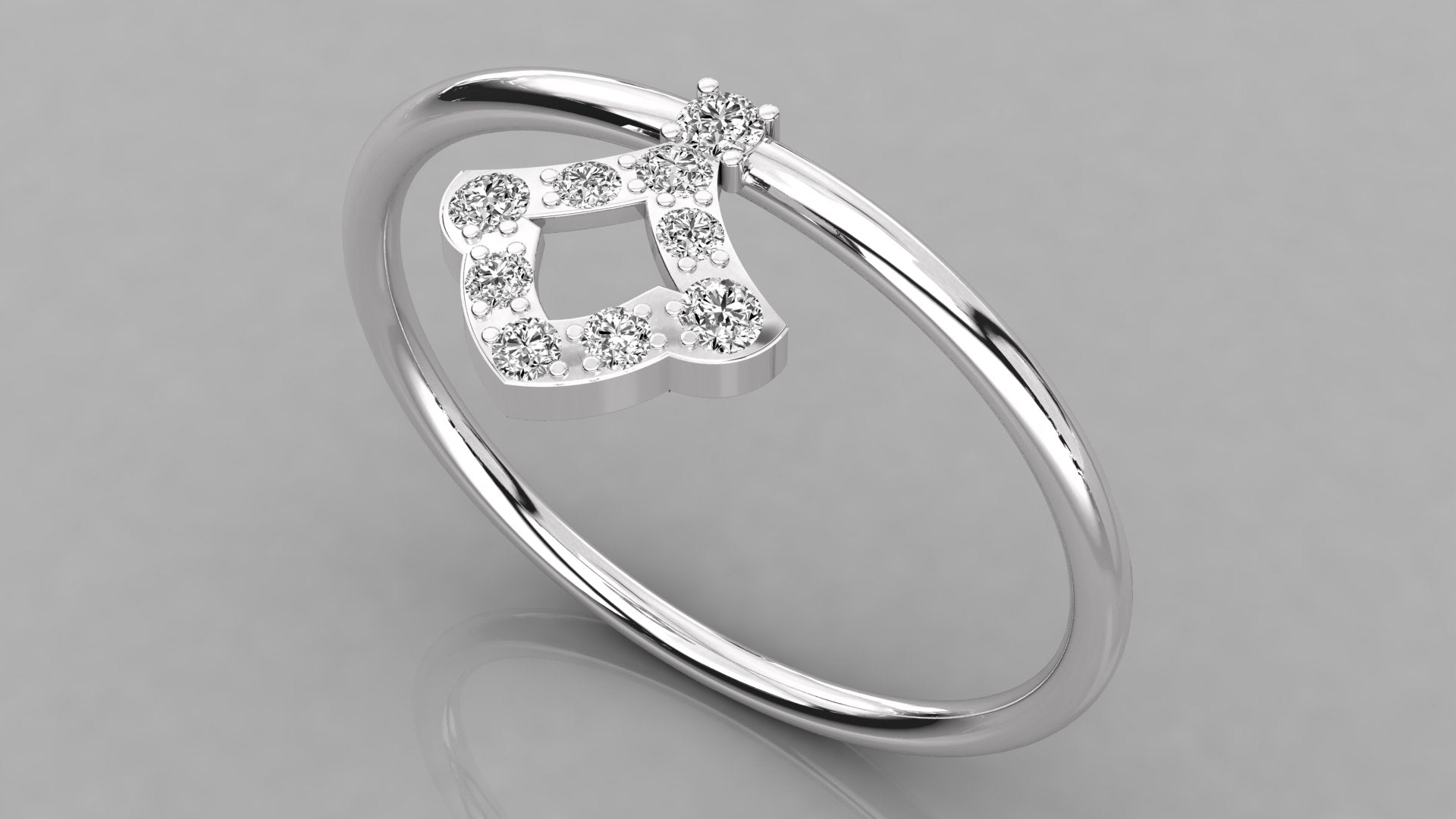 White Gold Ring