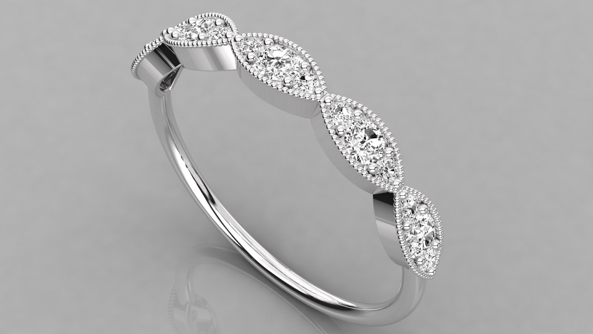 White Gold Ring