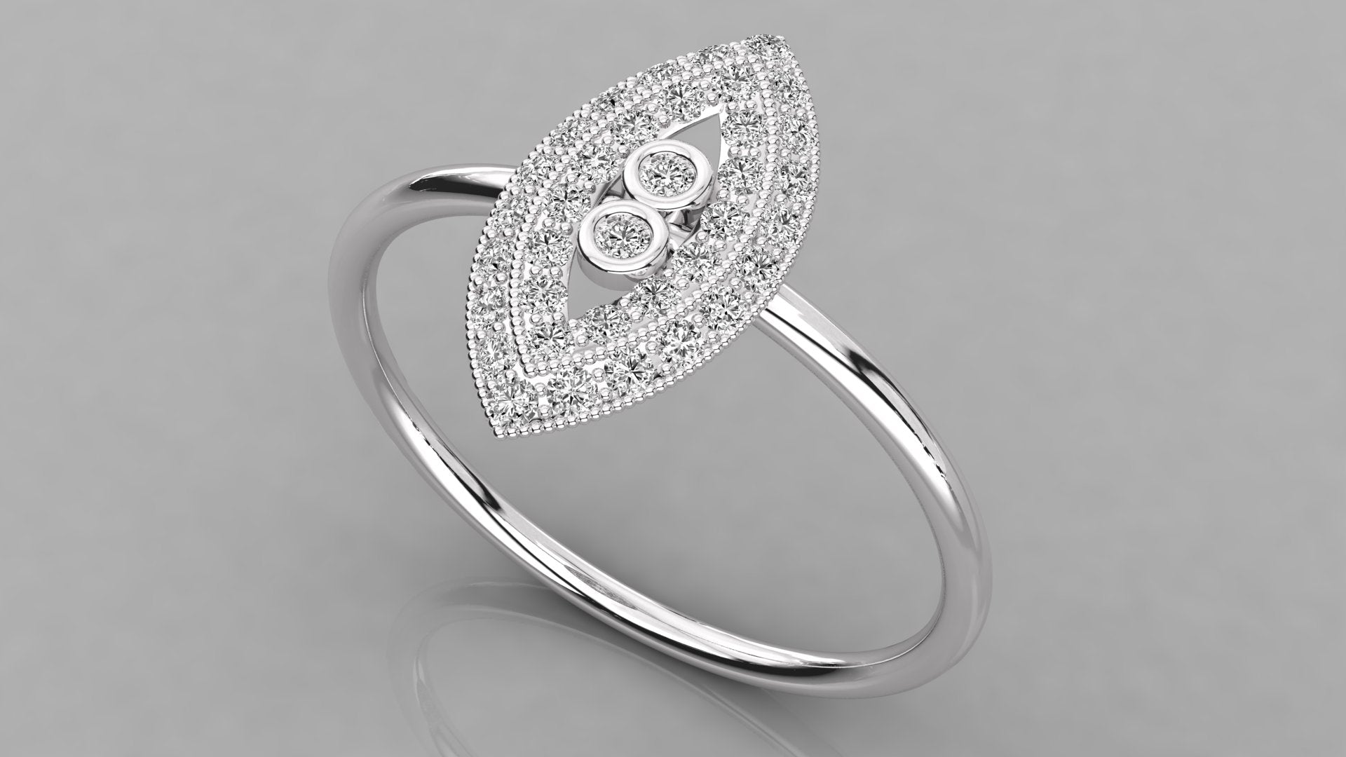 White Gold Ring