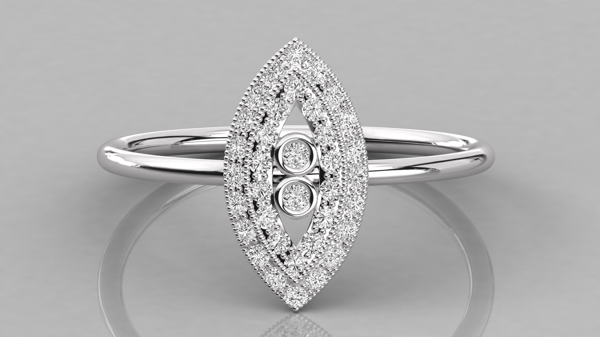 White Gold Ring