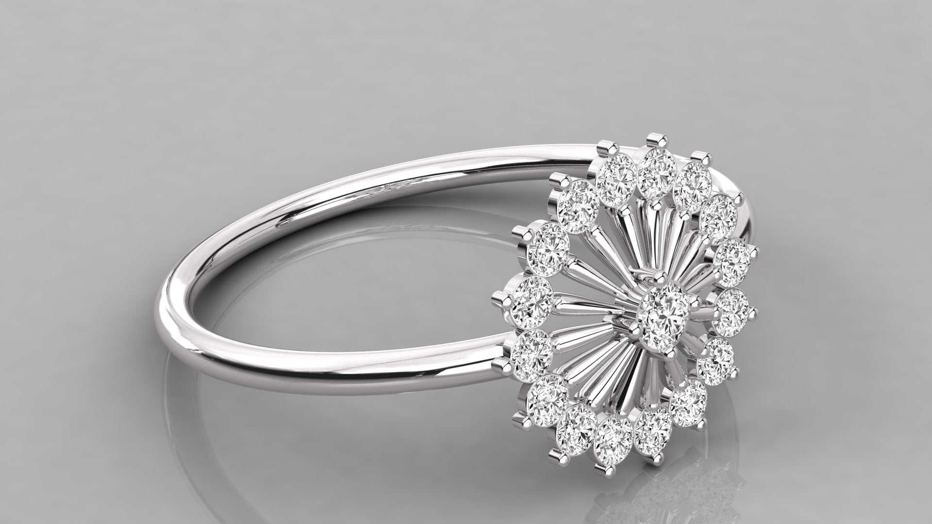 White Gold Ring
