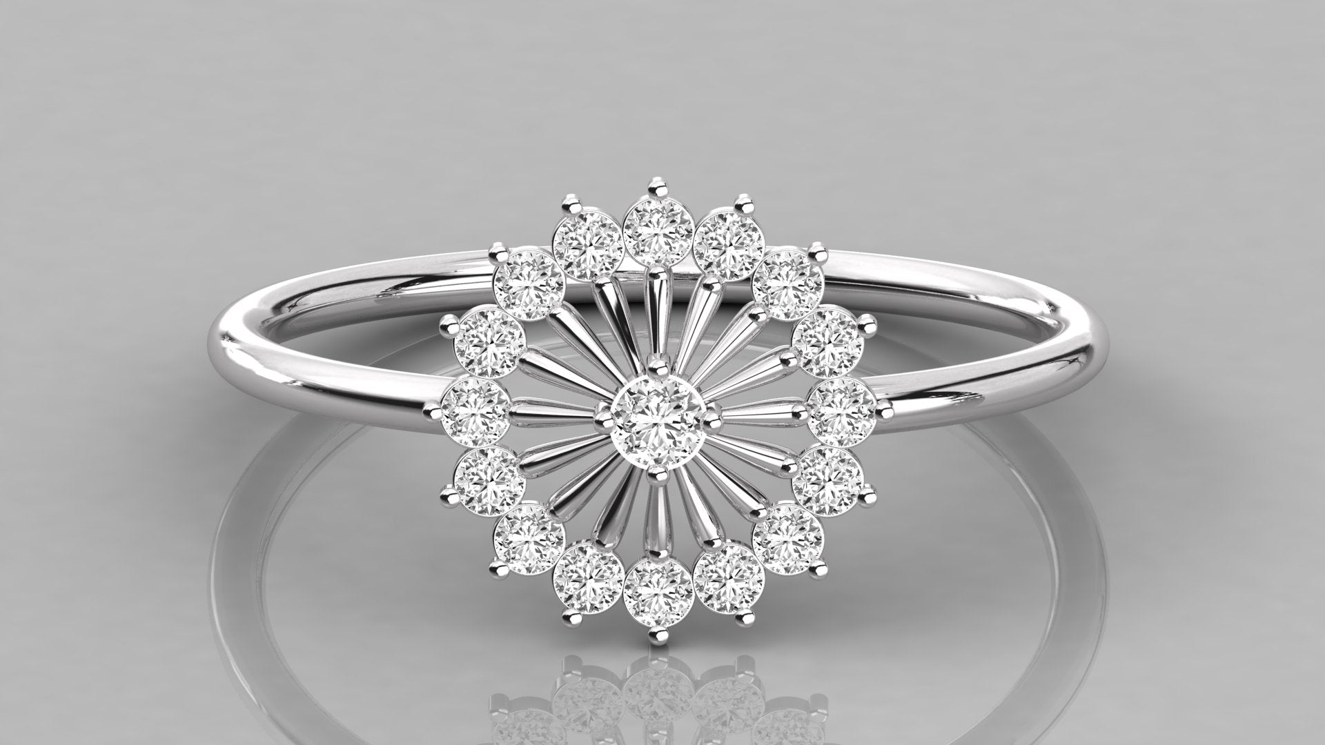 White Gold Ring