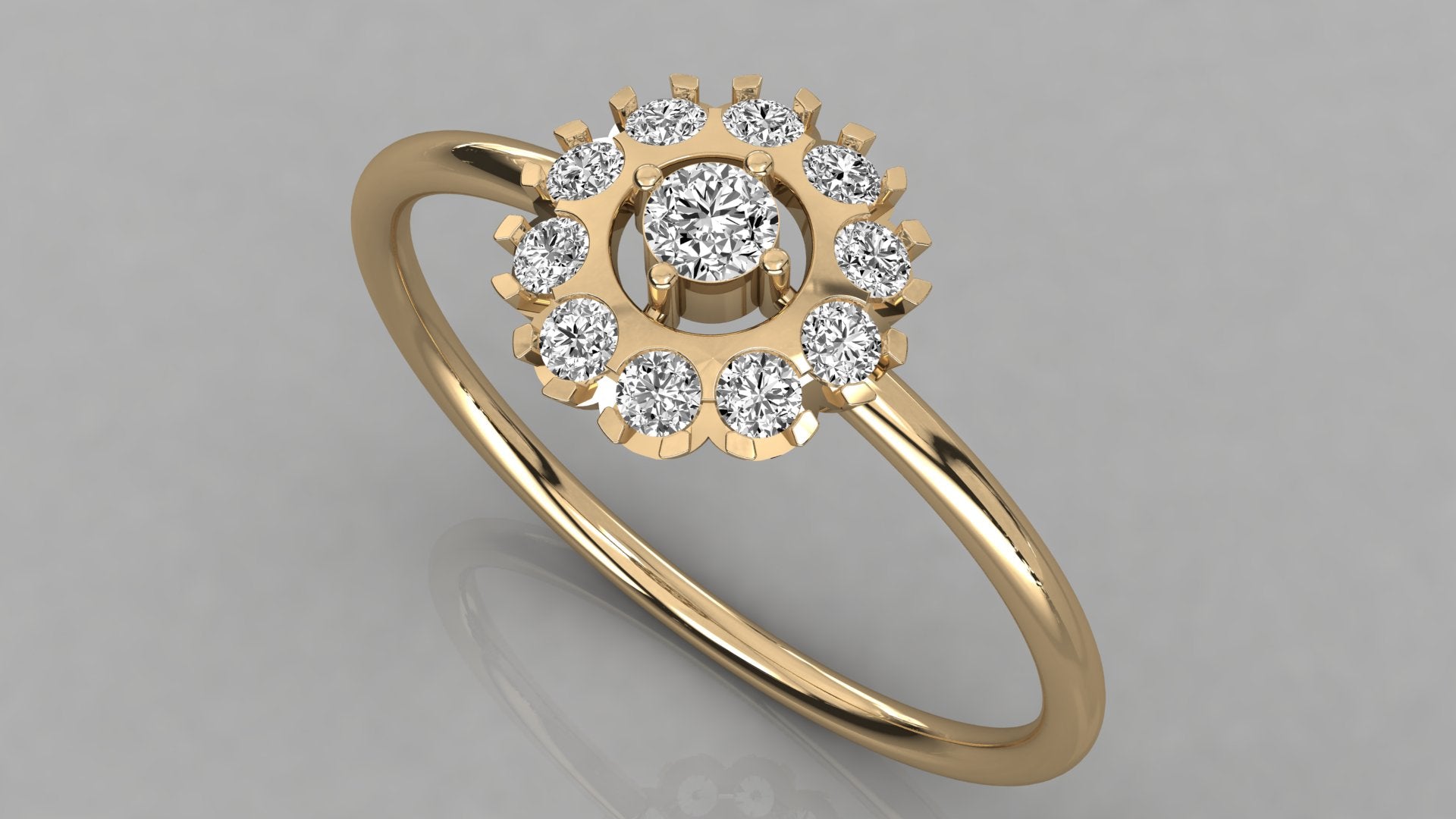 Yellow Gold Ring