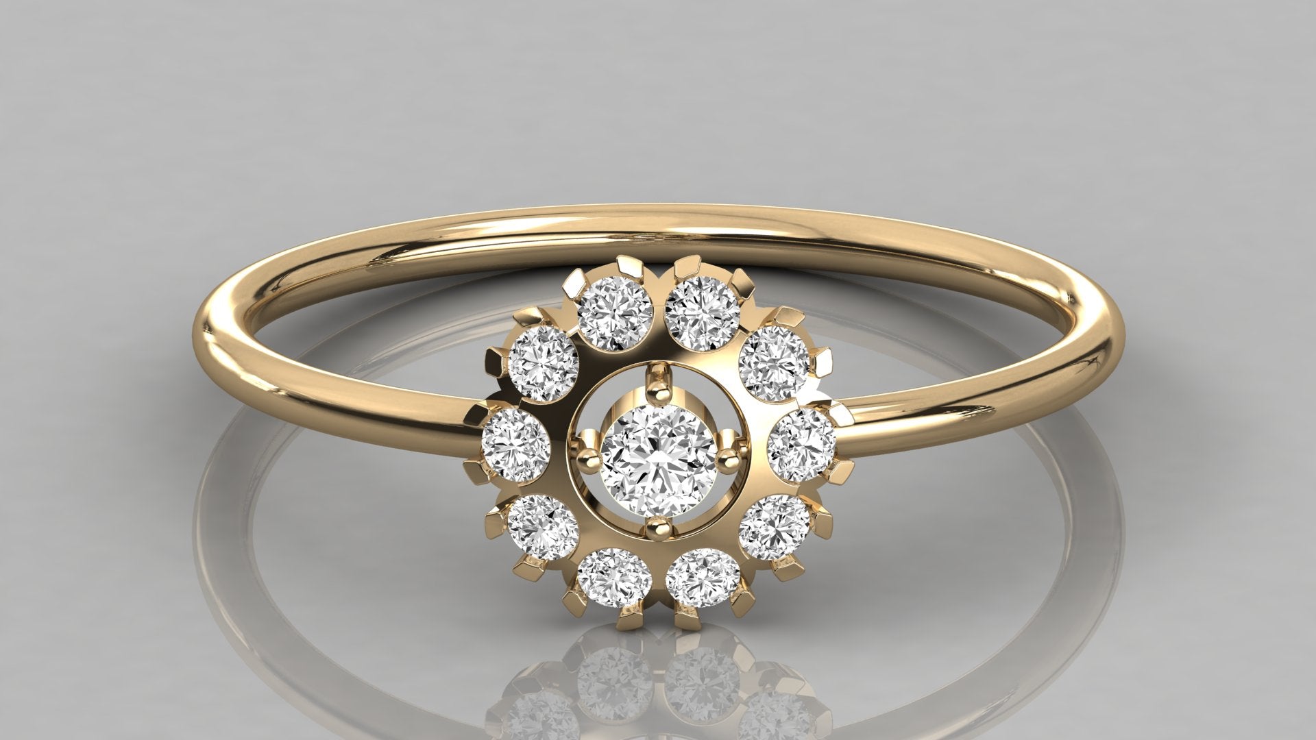 Yellow Gold Ring