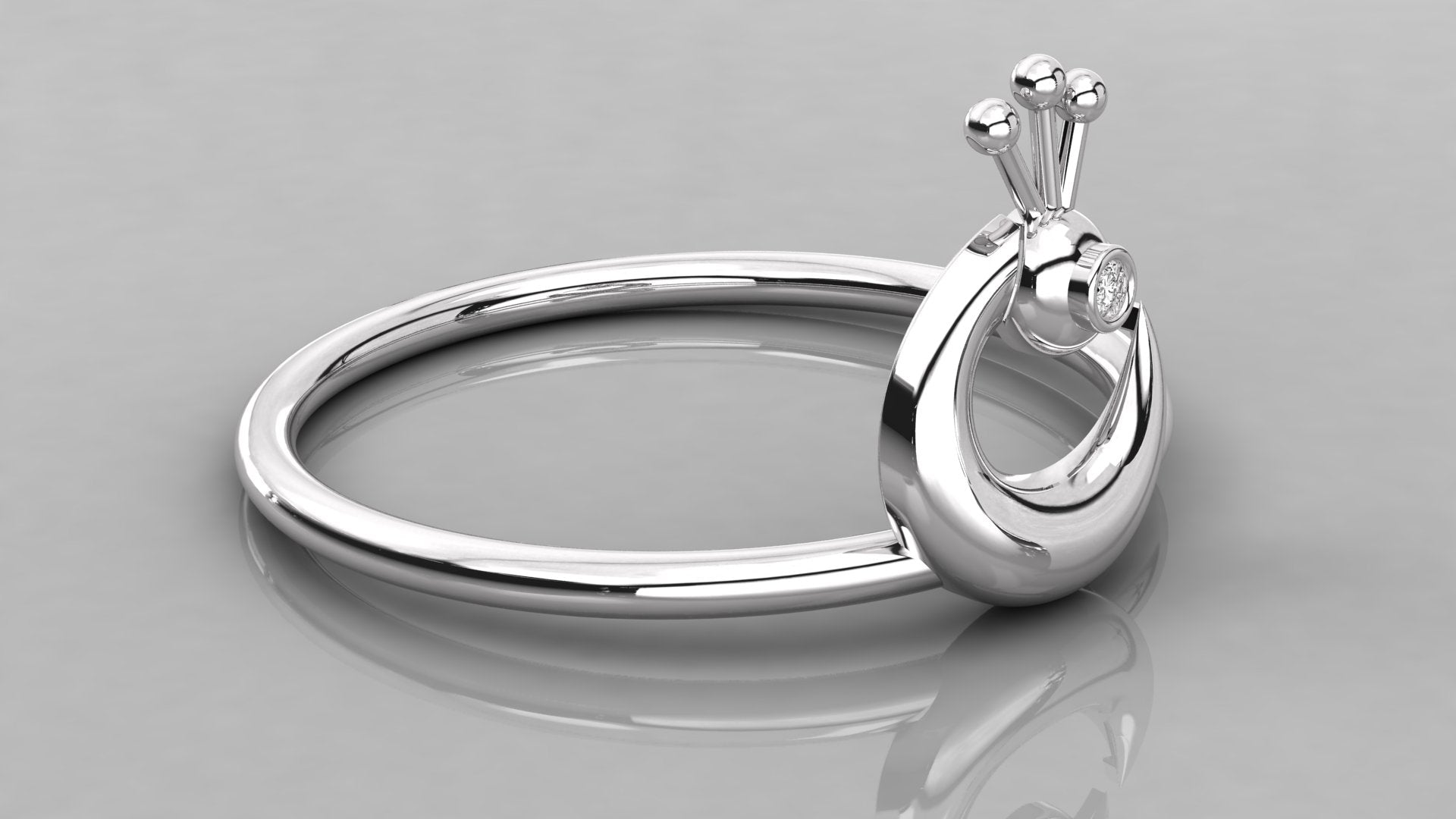 White Gold Ring