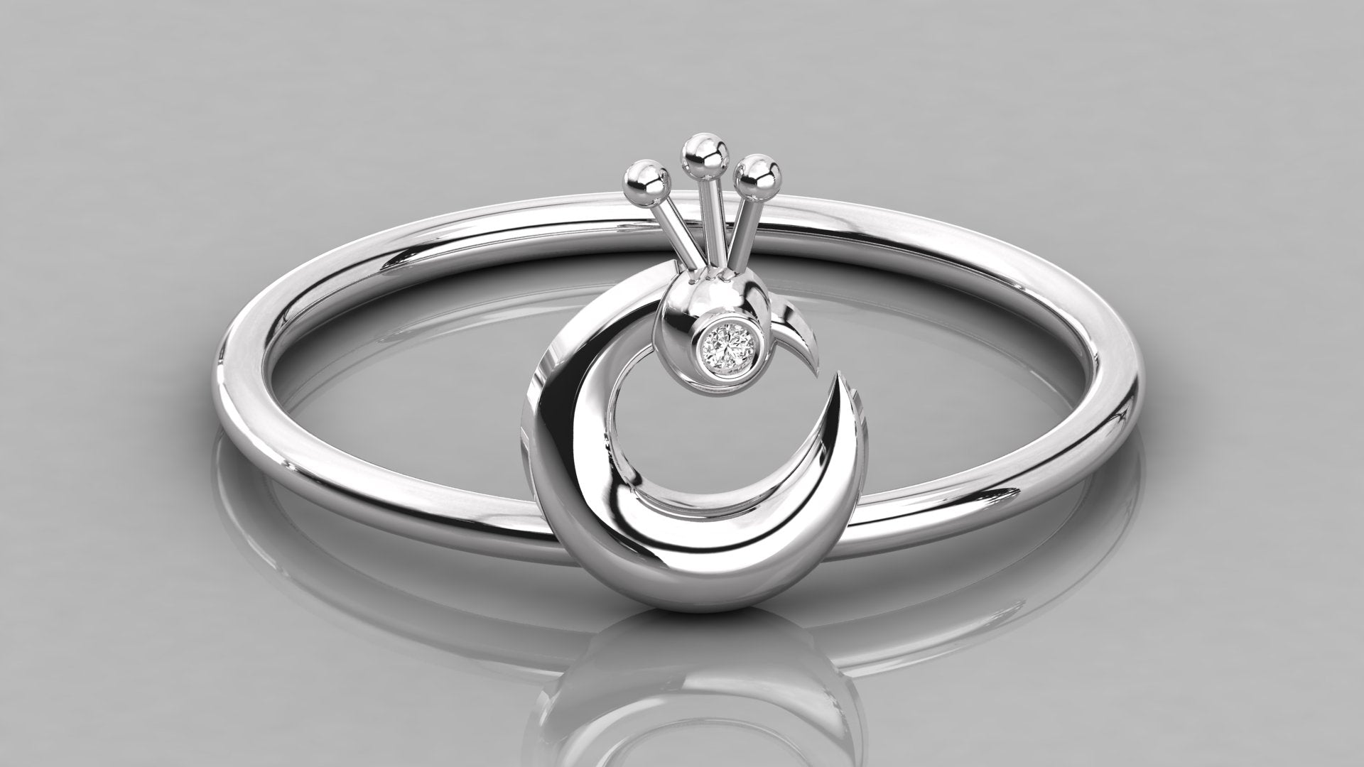 White Gold Ring