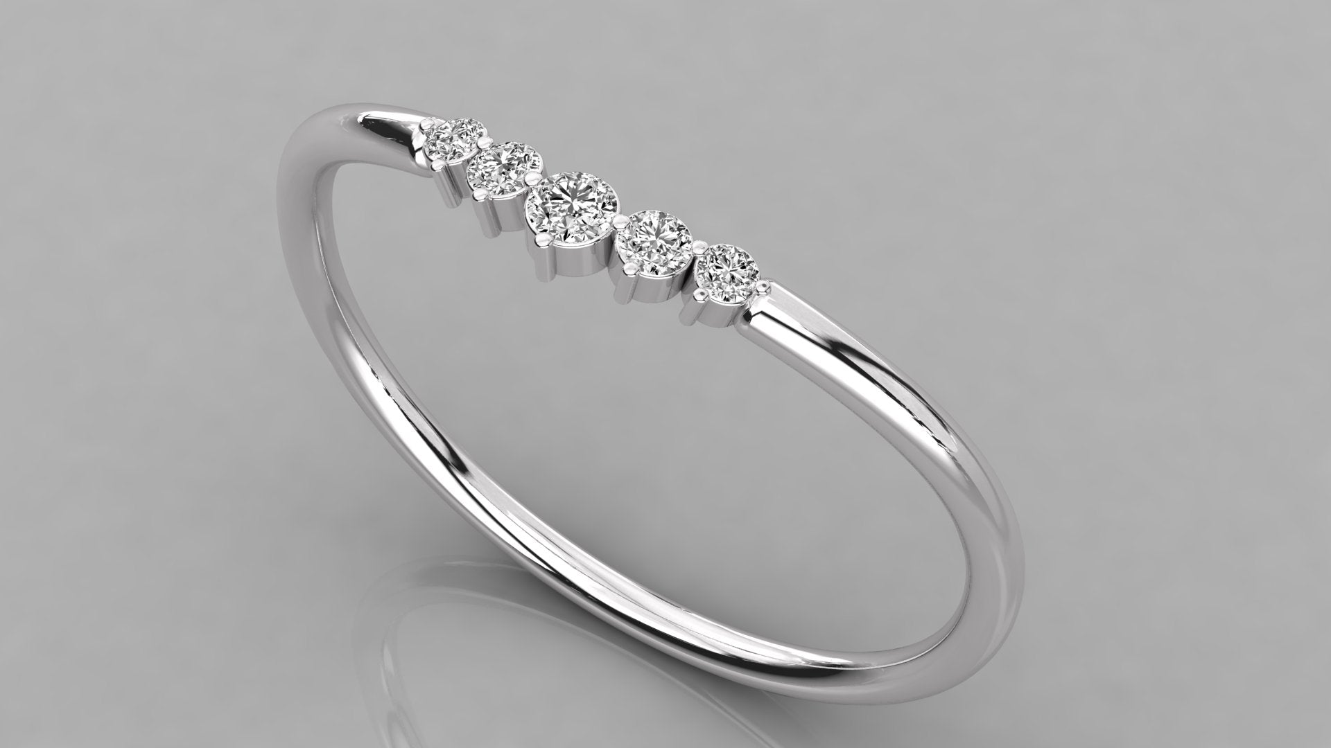 White Gold Ring