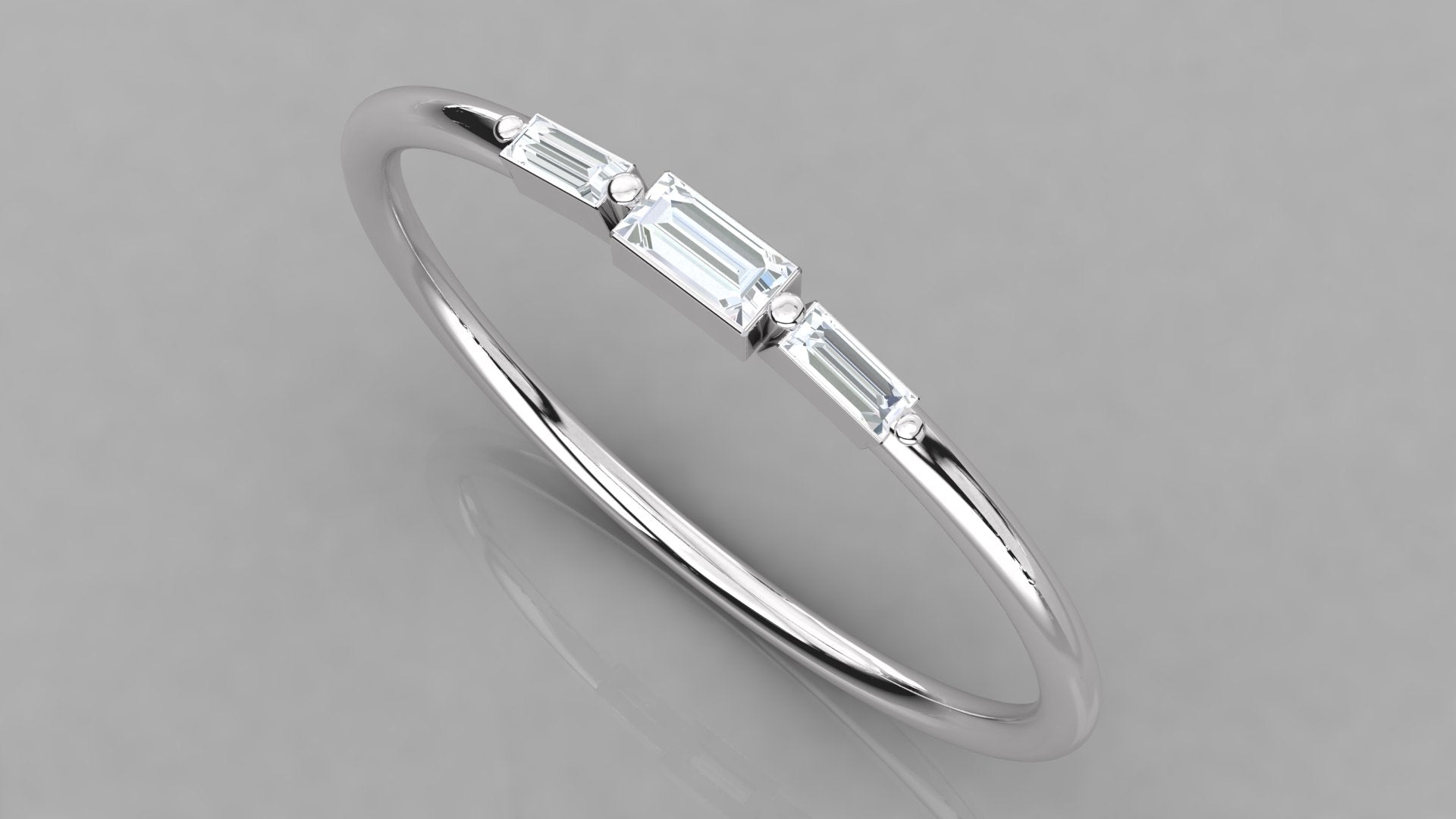 White Gold Ring