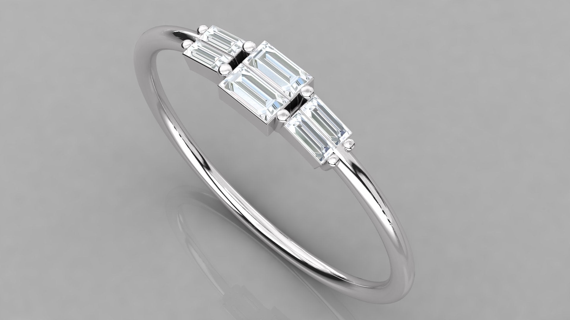 White Gold Ring