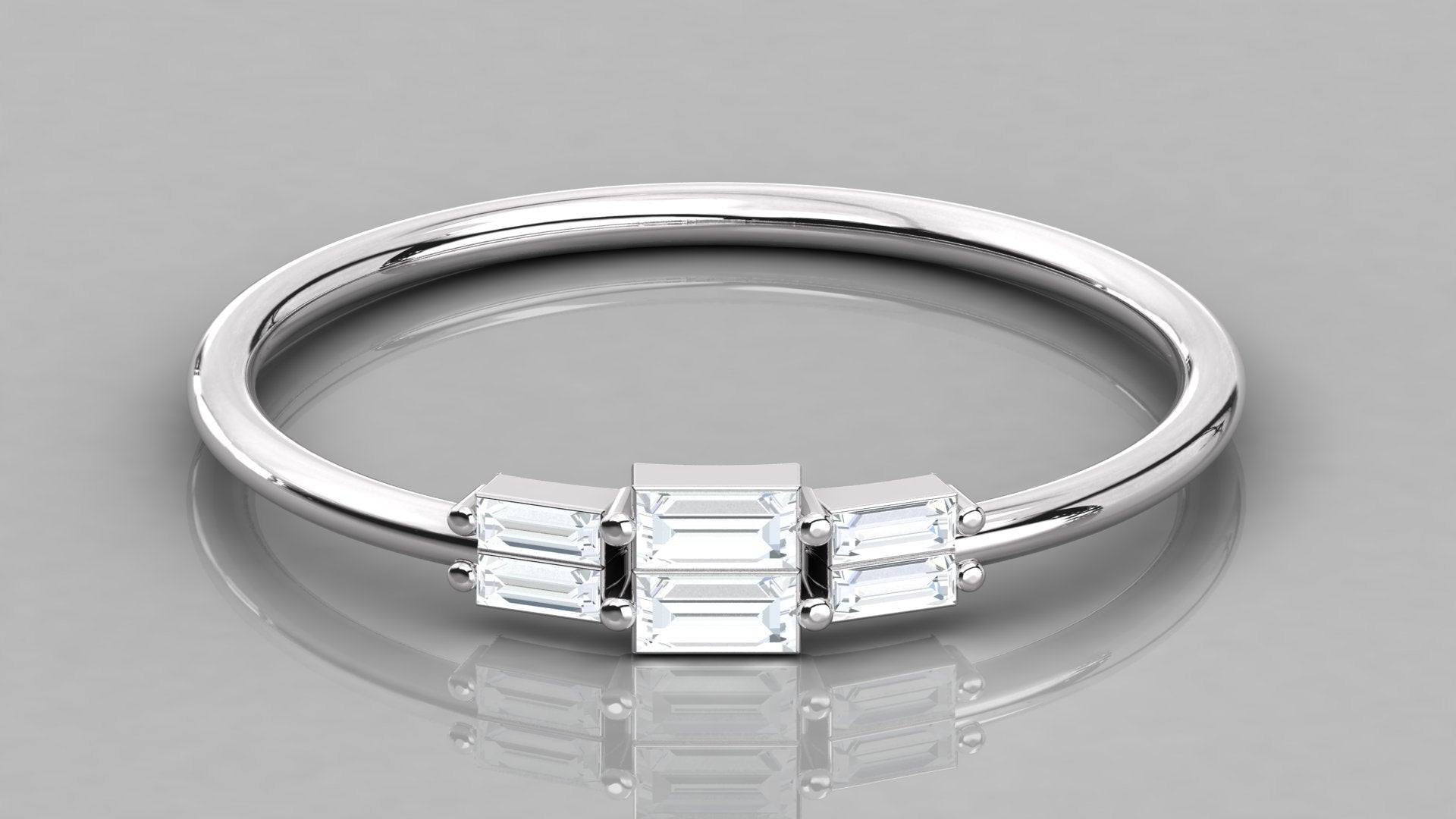 White Gold Ring