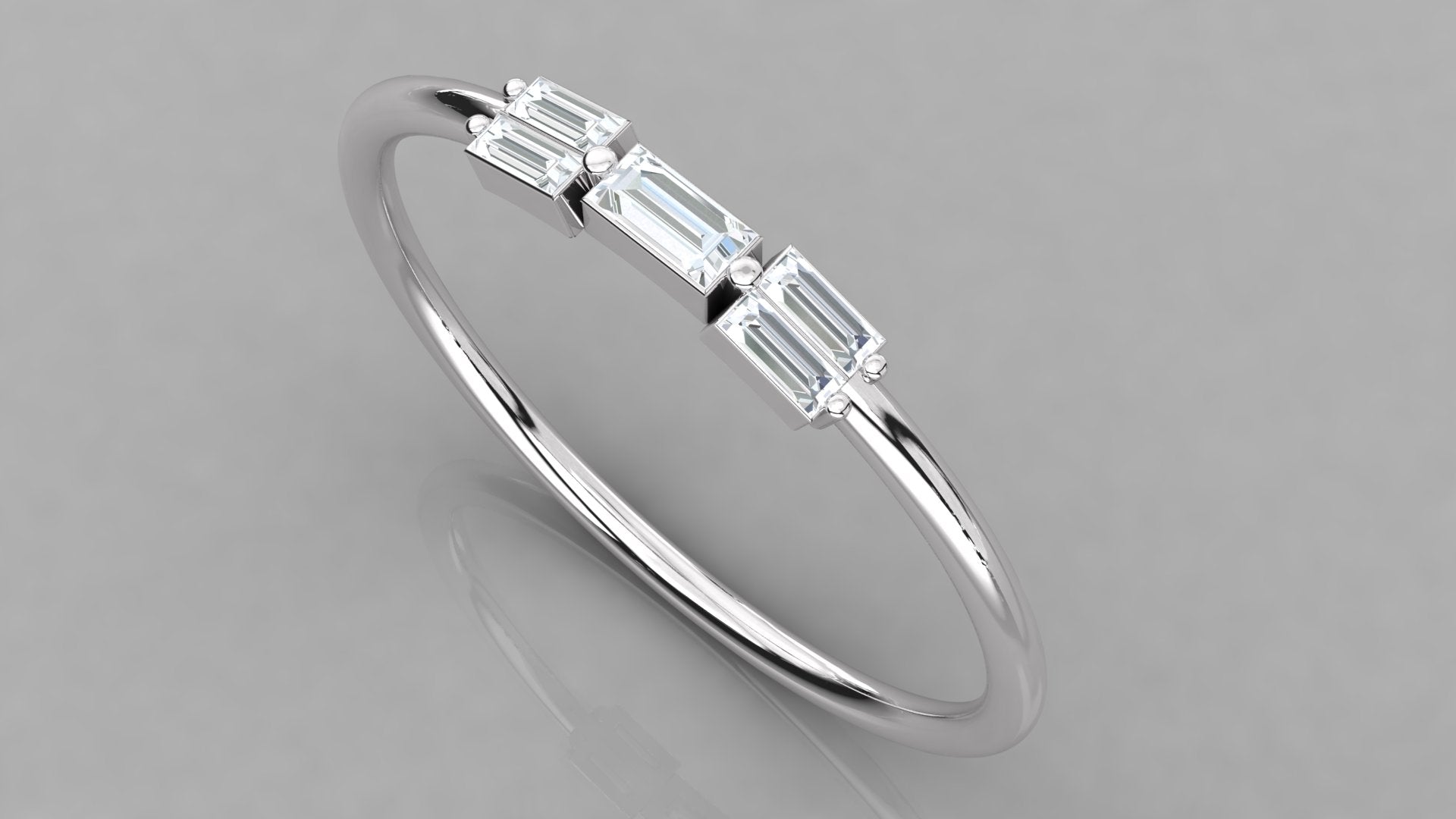White Gold Ring