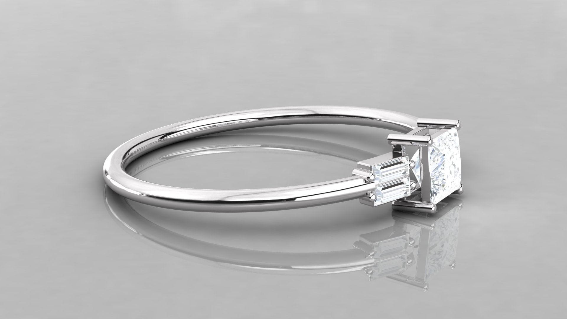 White Gold Ring