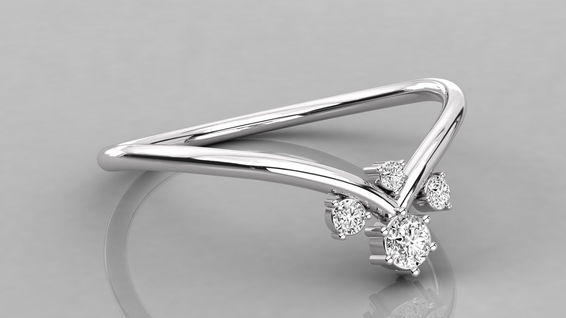 White Gold Ring