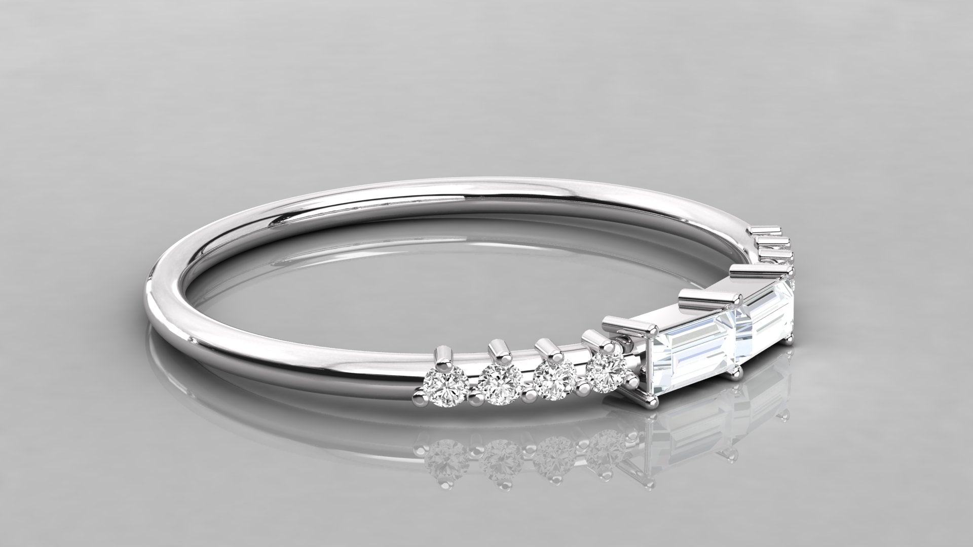 White Gold Ring
