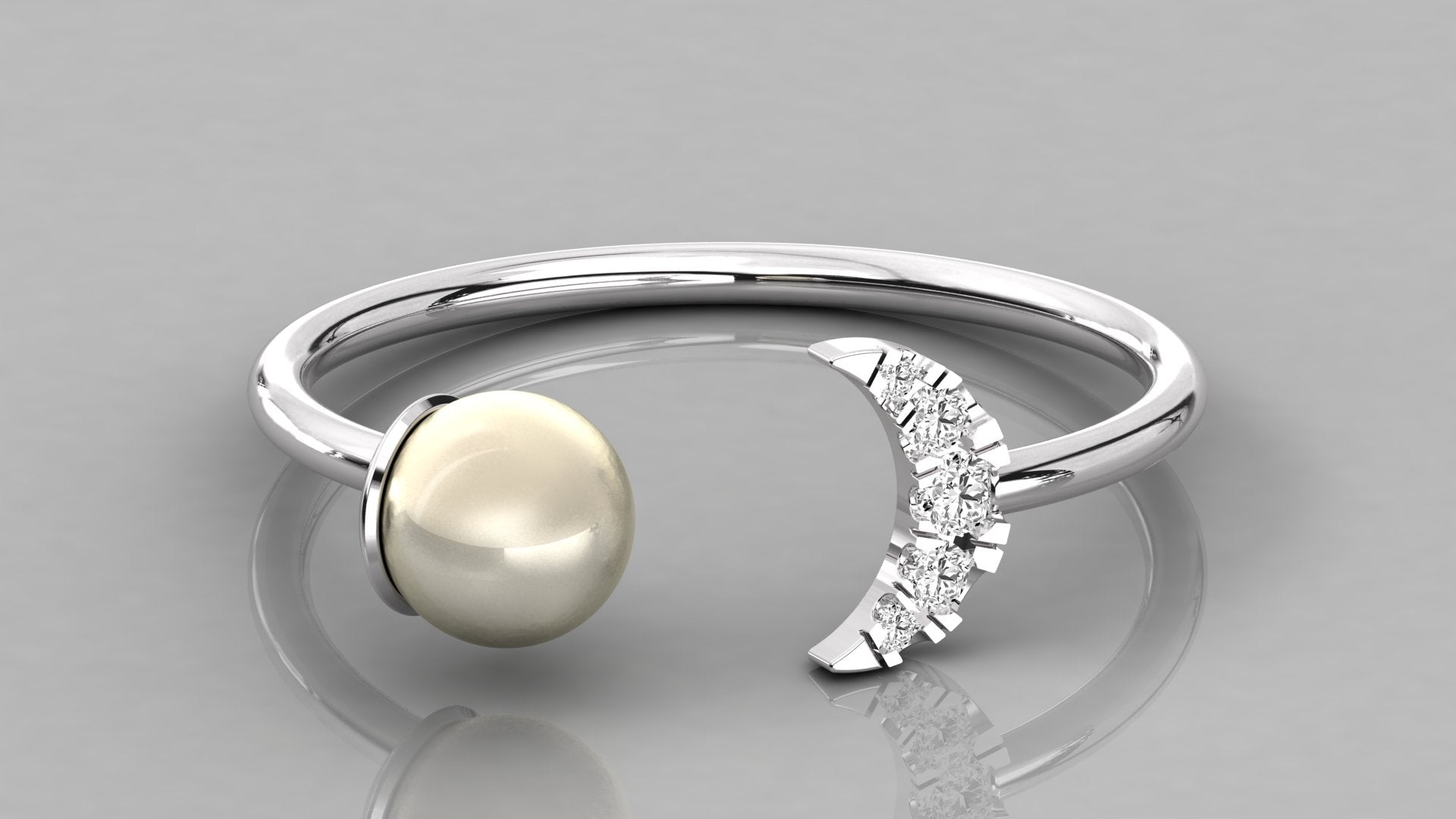 White Gold Ring