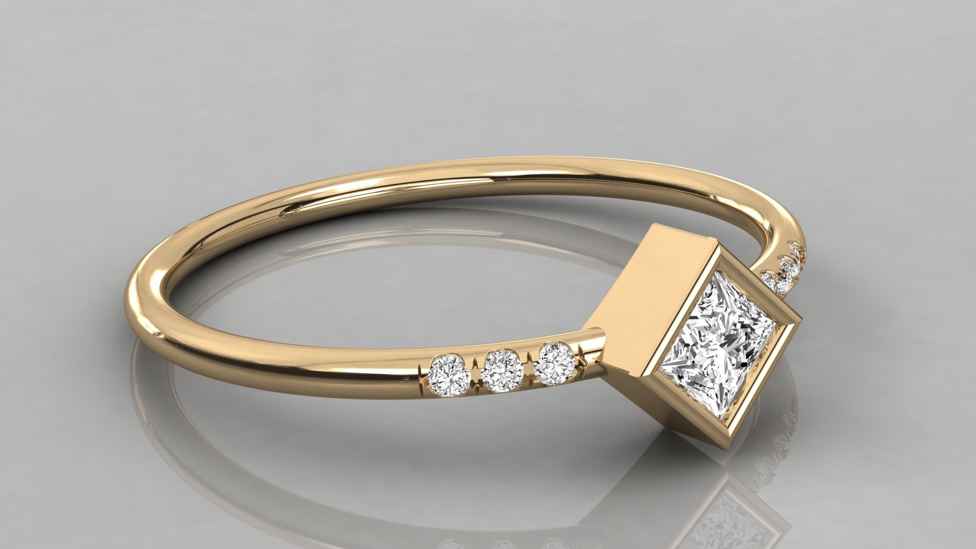 Yellow Gold Ring