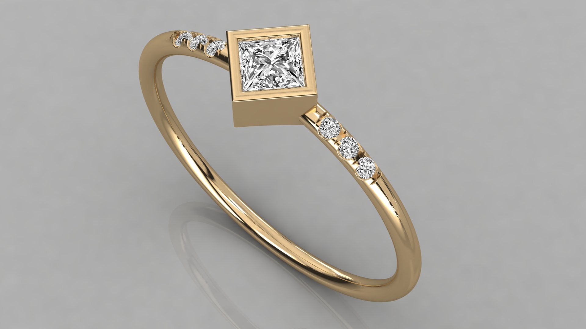 Yellow Gold Ring