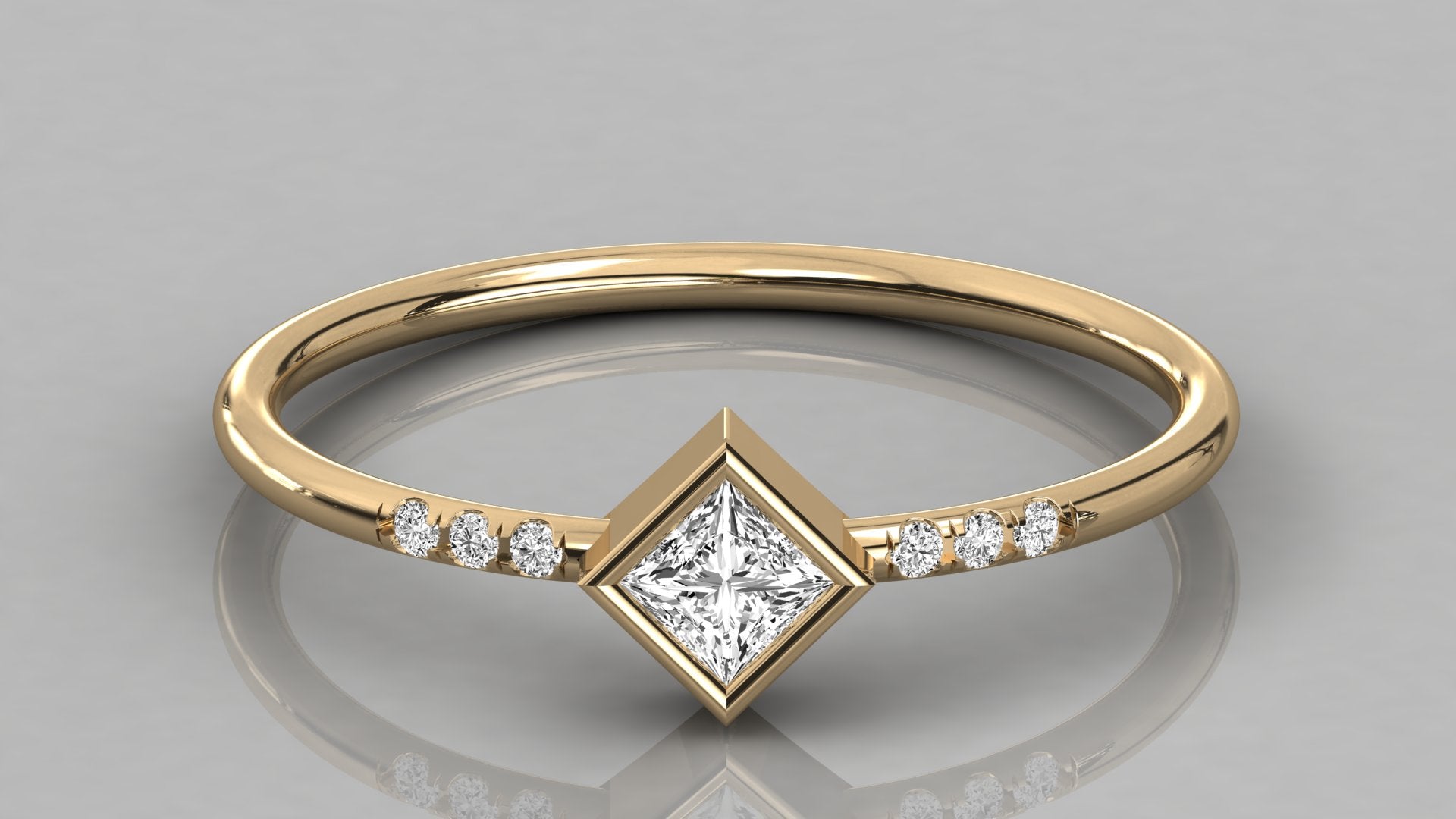 Yellow Gold Ring