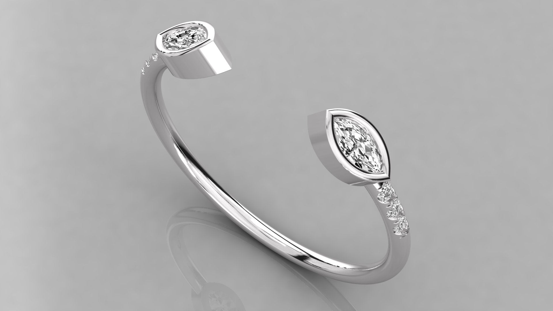 White Gold Ring