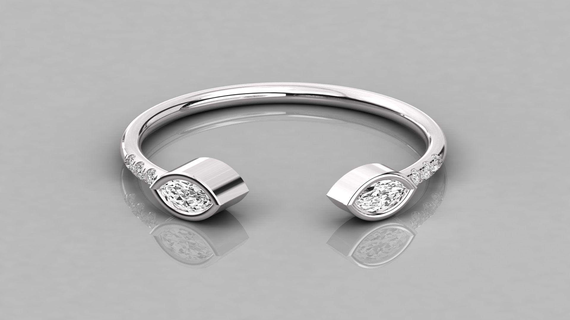 White Gold Ring