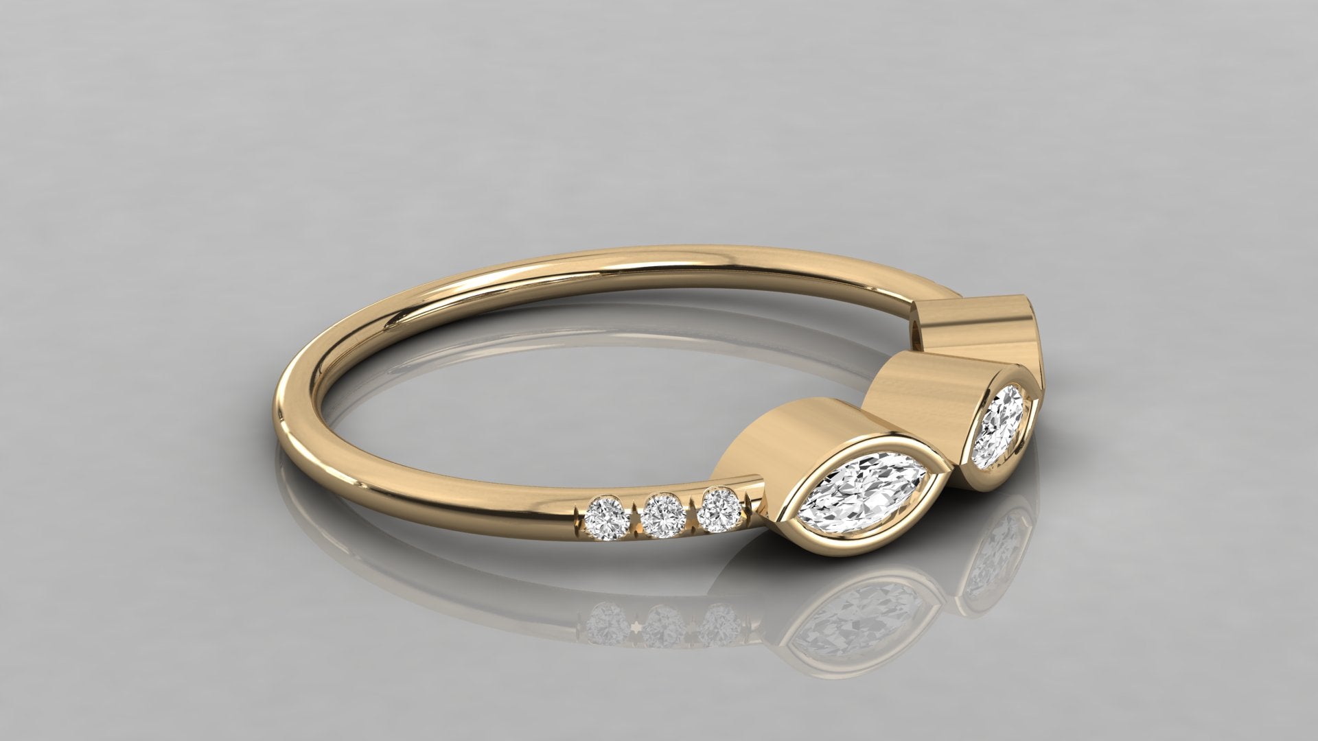 Yellow Gold Ring