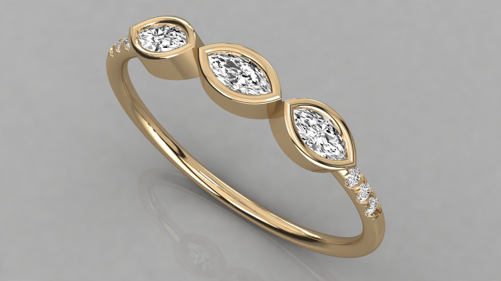 Yellow Gold Ring