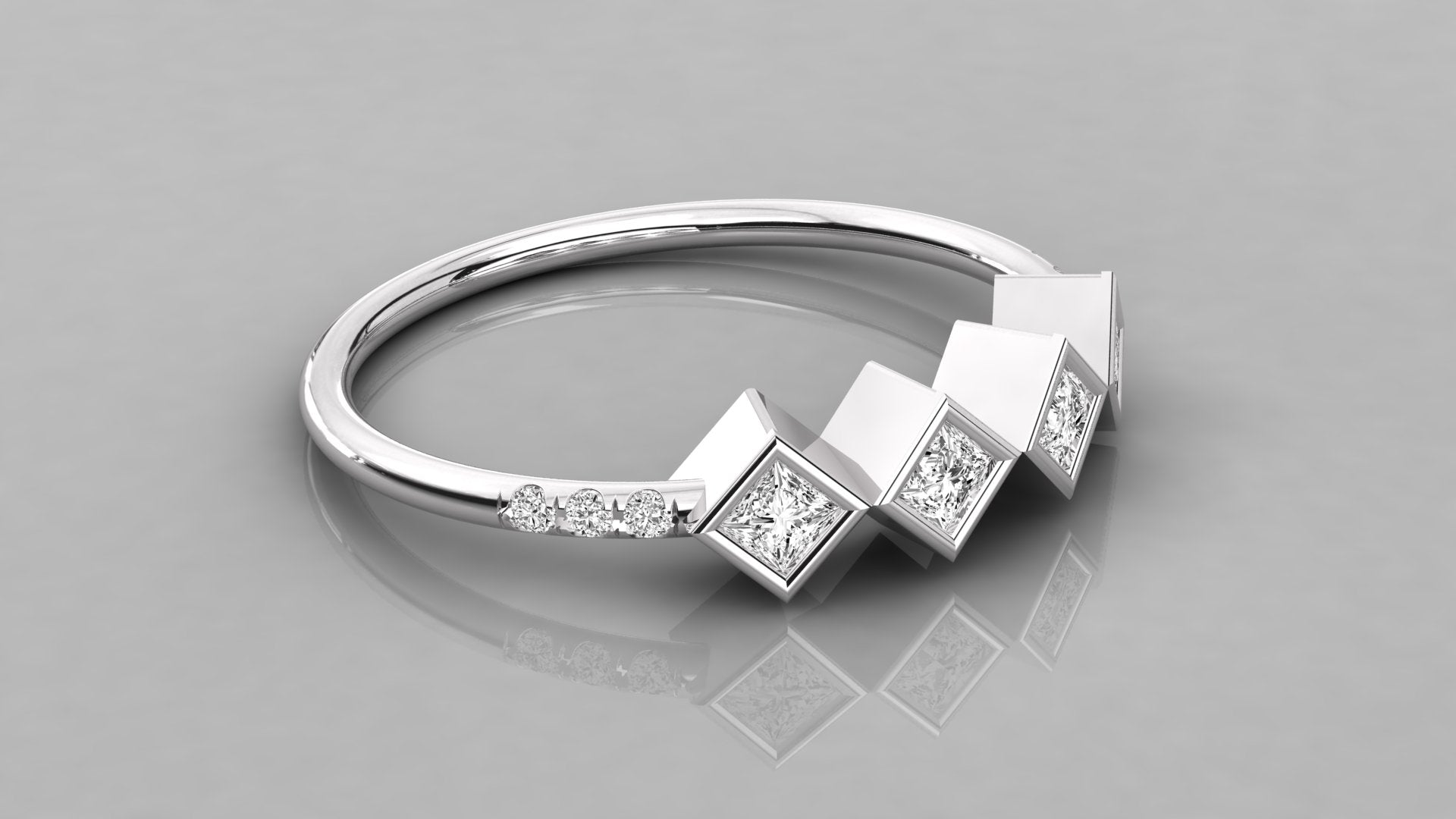 White Gold Ring