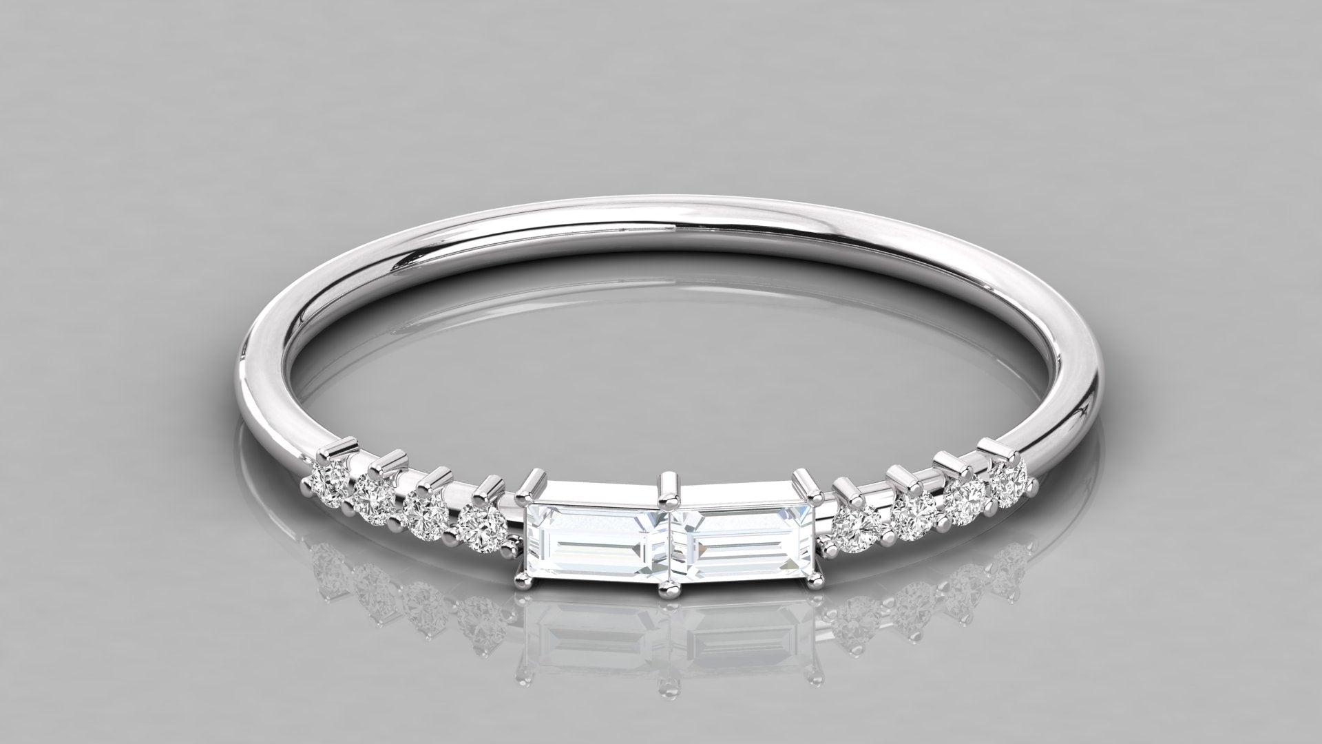 White Gold Ring